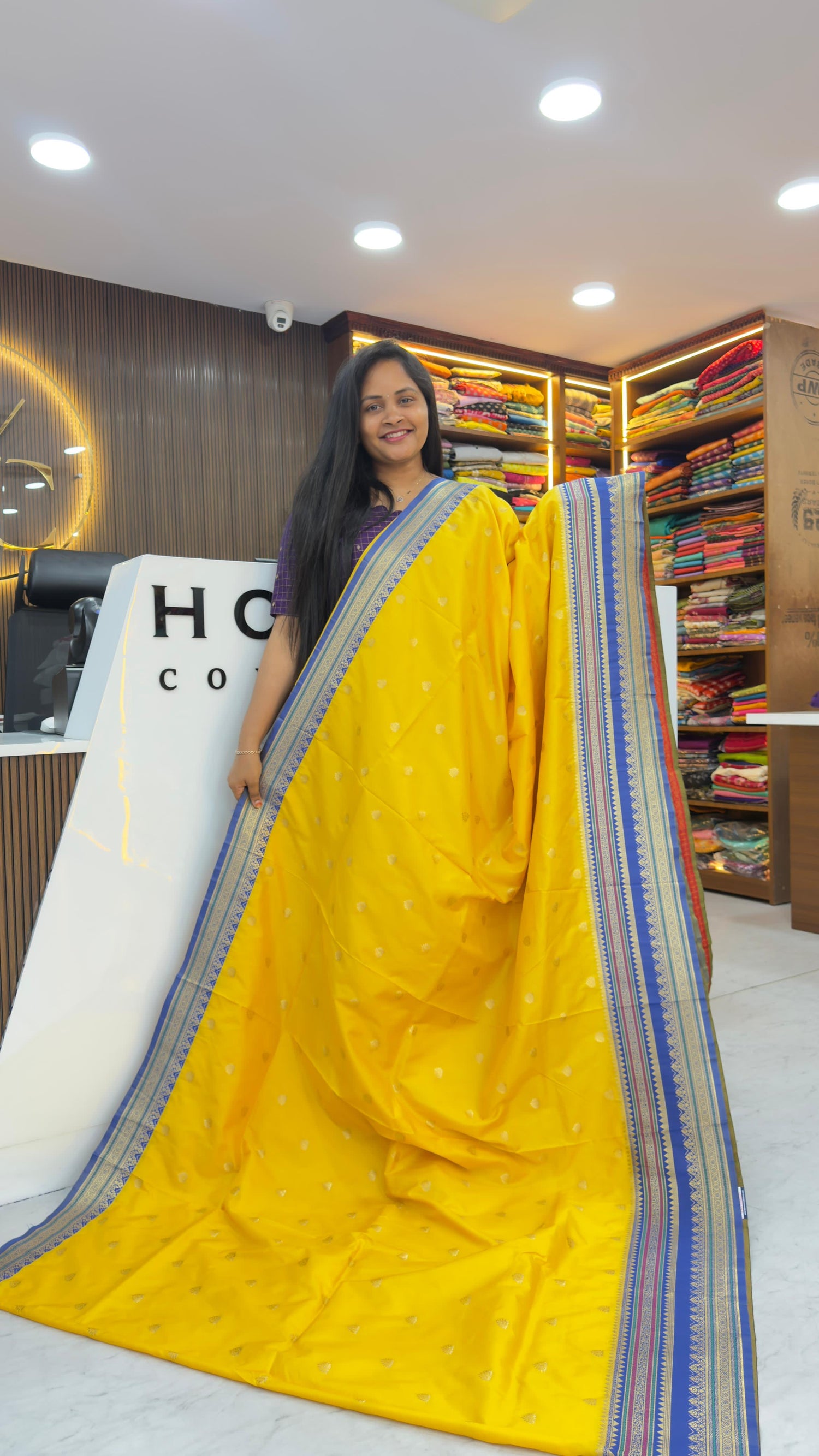 Semi Gadwal inspired sarees in soft silk sarees