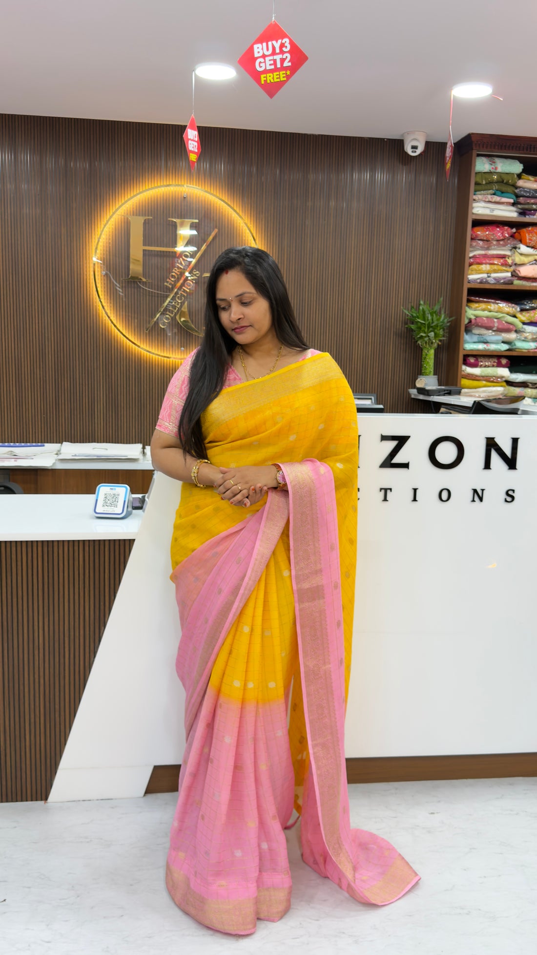 Dual Shade Banarasi viscose