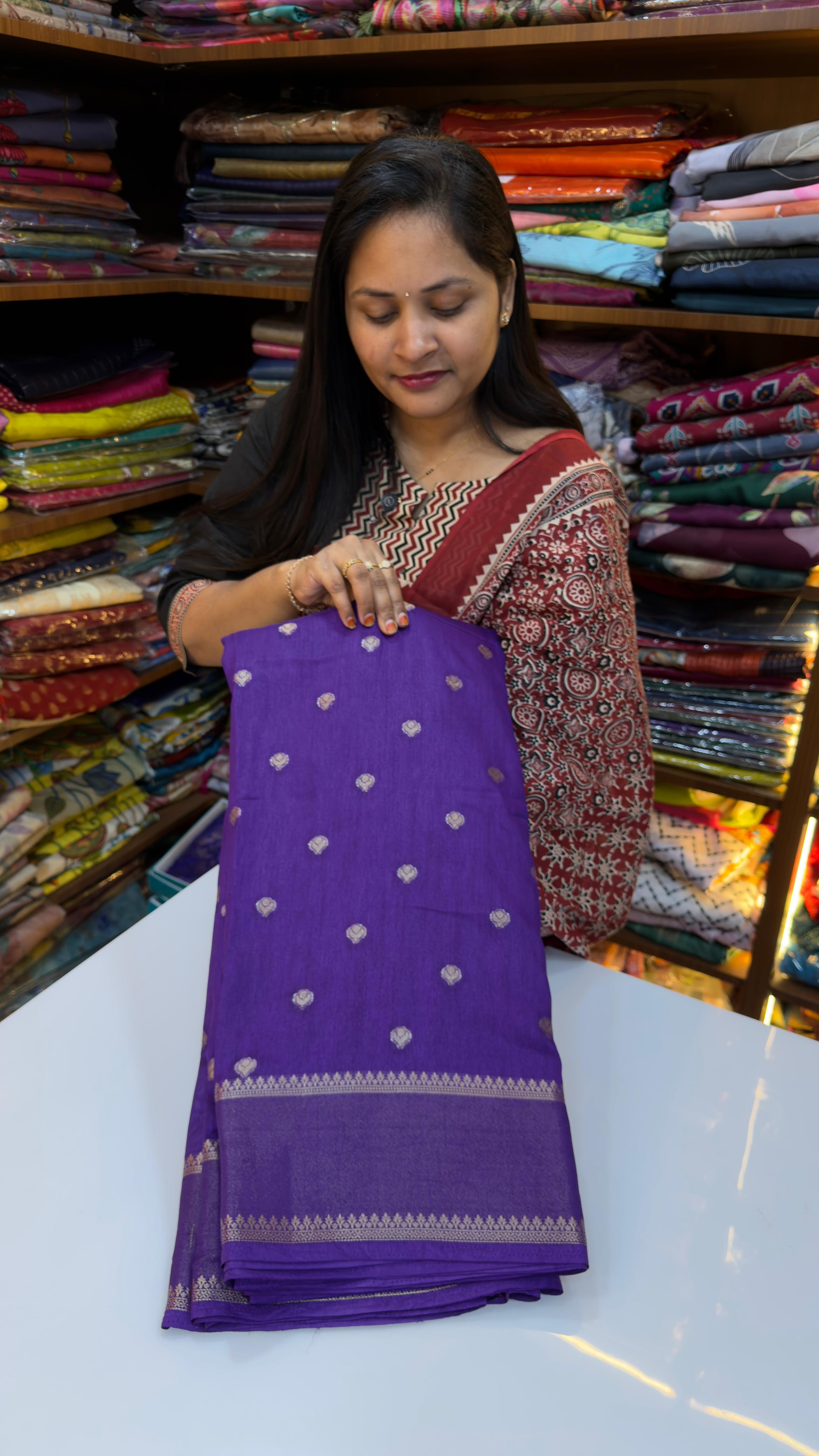 Tussar Banarasi Saree