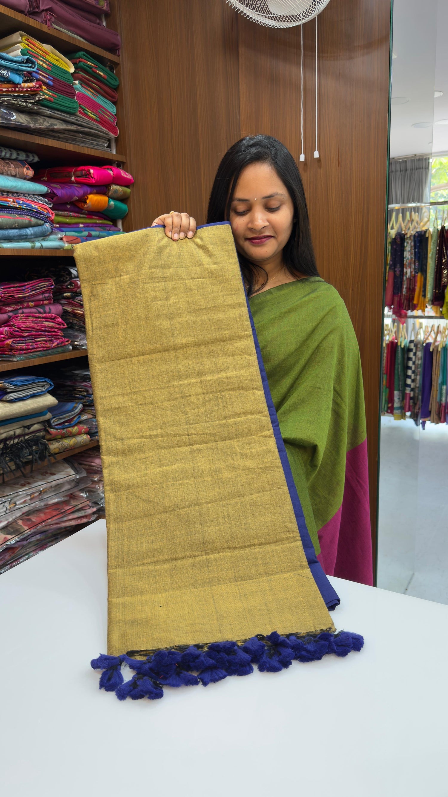 Pure Khadi cotton saree