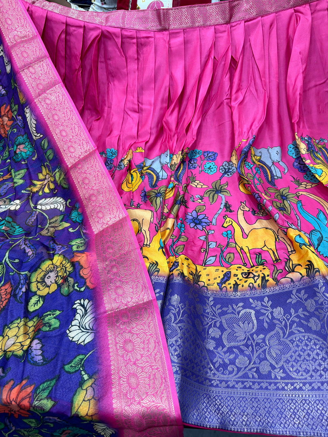 Kalamkari lehengas