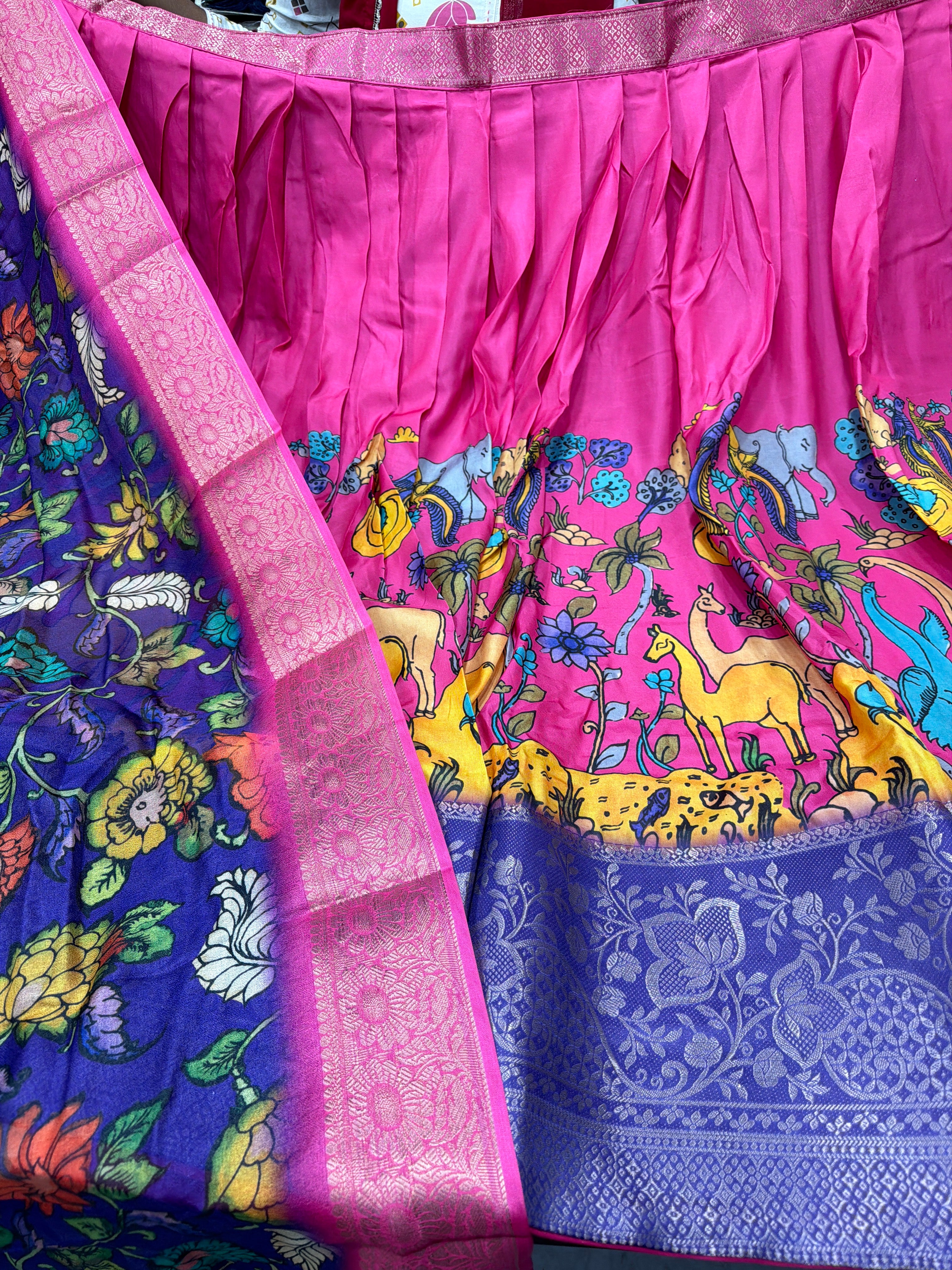 Kalamkari lehengas