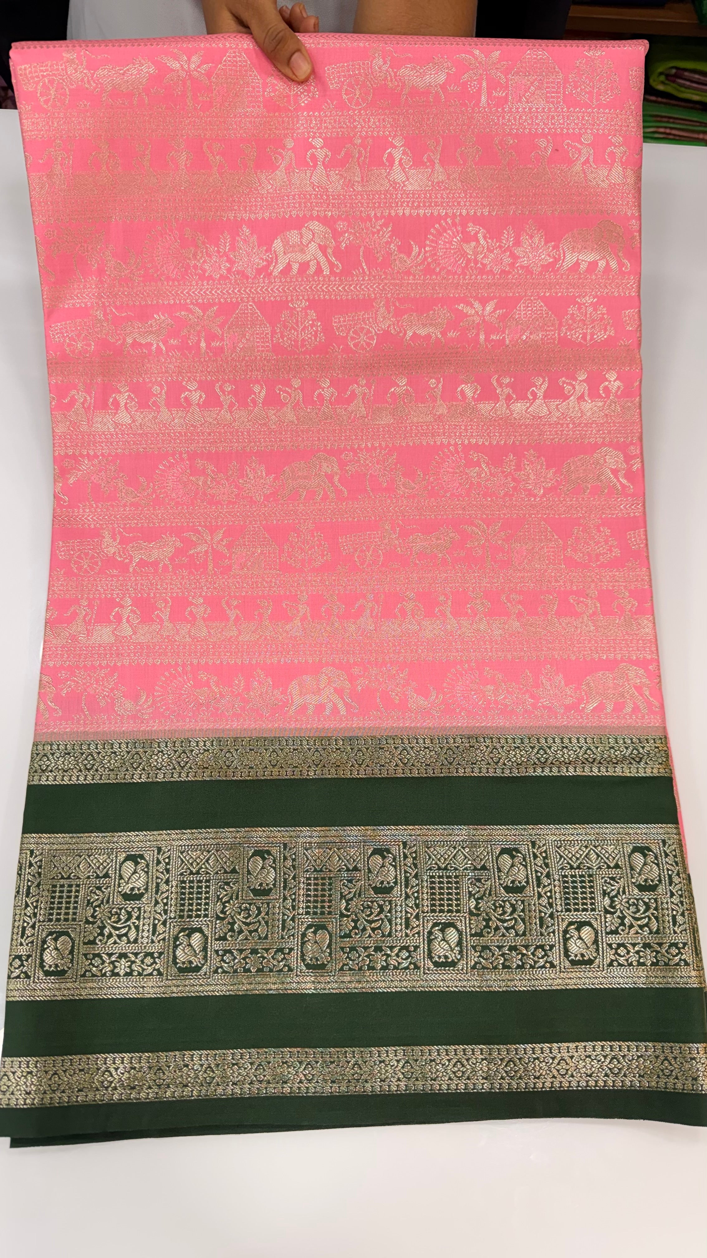 Bridal Meenakari sarees