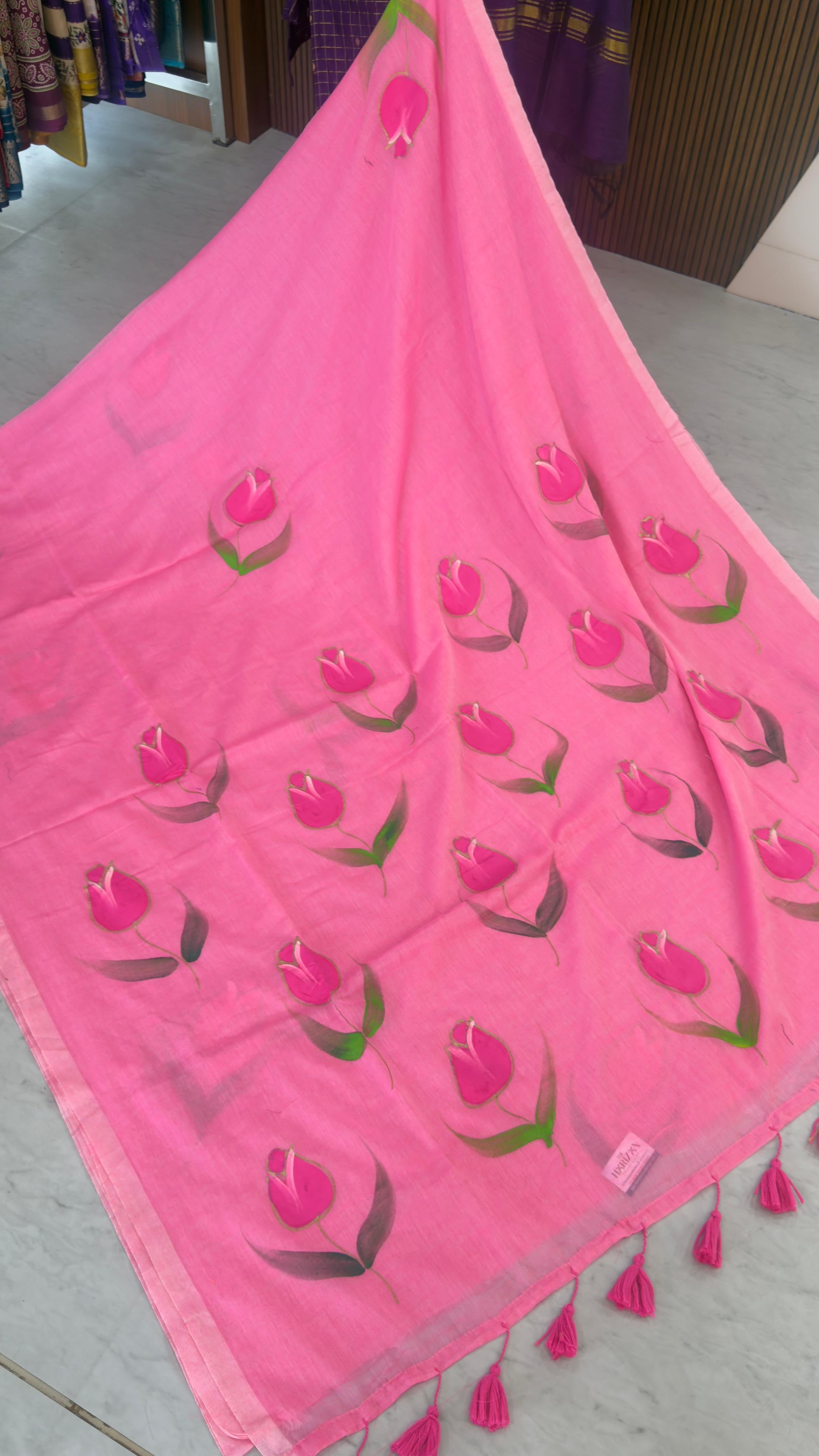 Mul cotton sarees(No blouse)