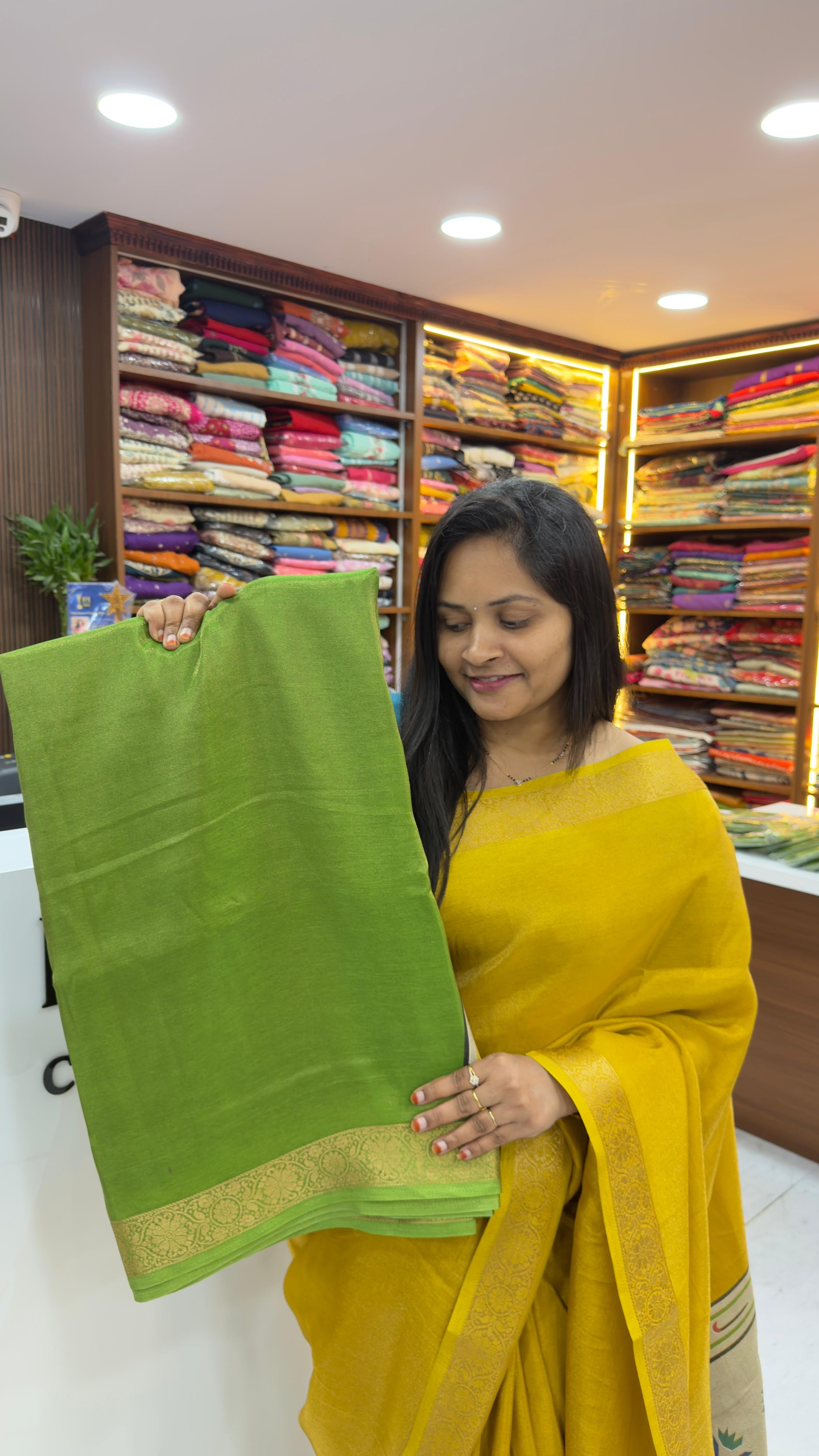Tissue munga Banarsi sarees