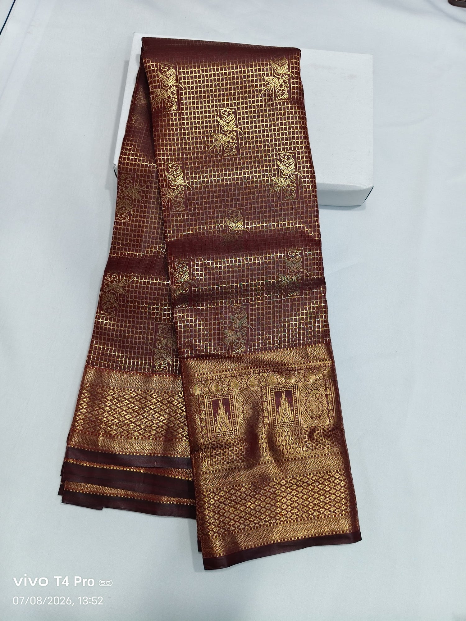 Semi Kanchi pattu sarees