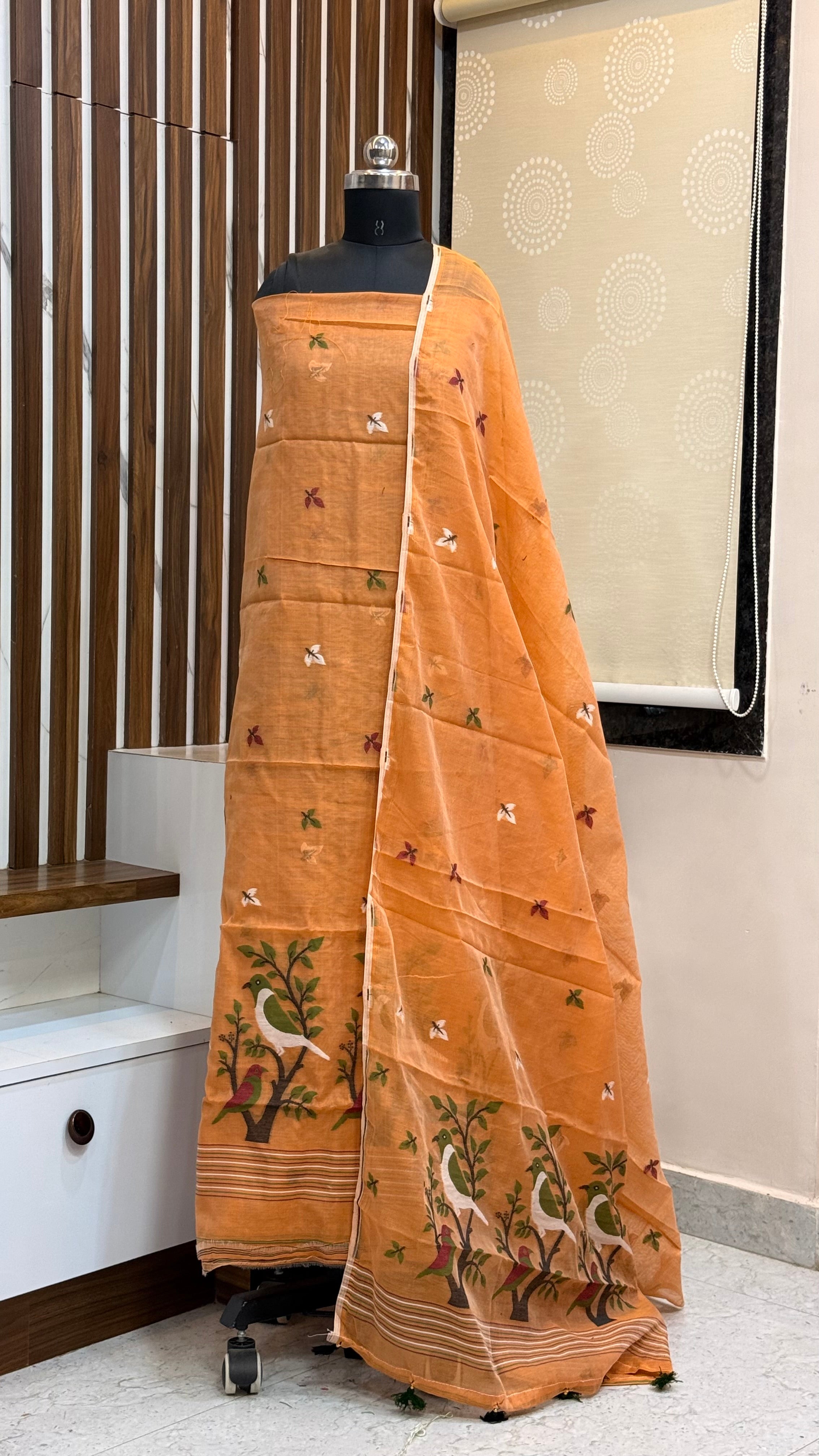 Jamdhani dress materials