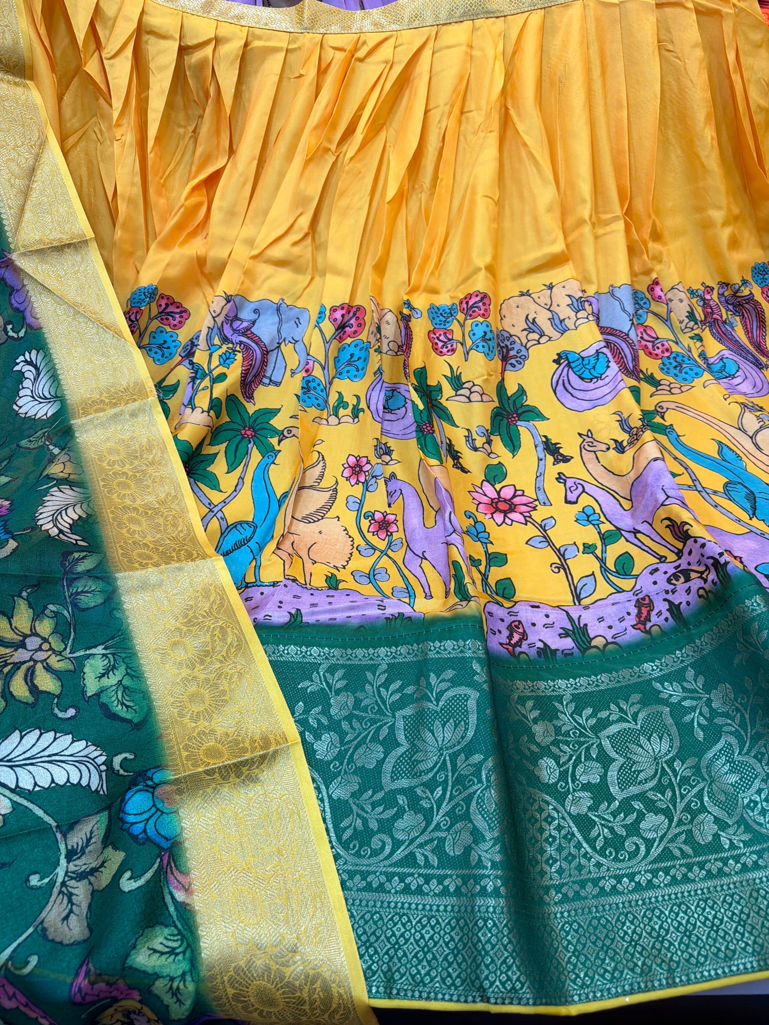 Kalamkari lehengas