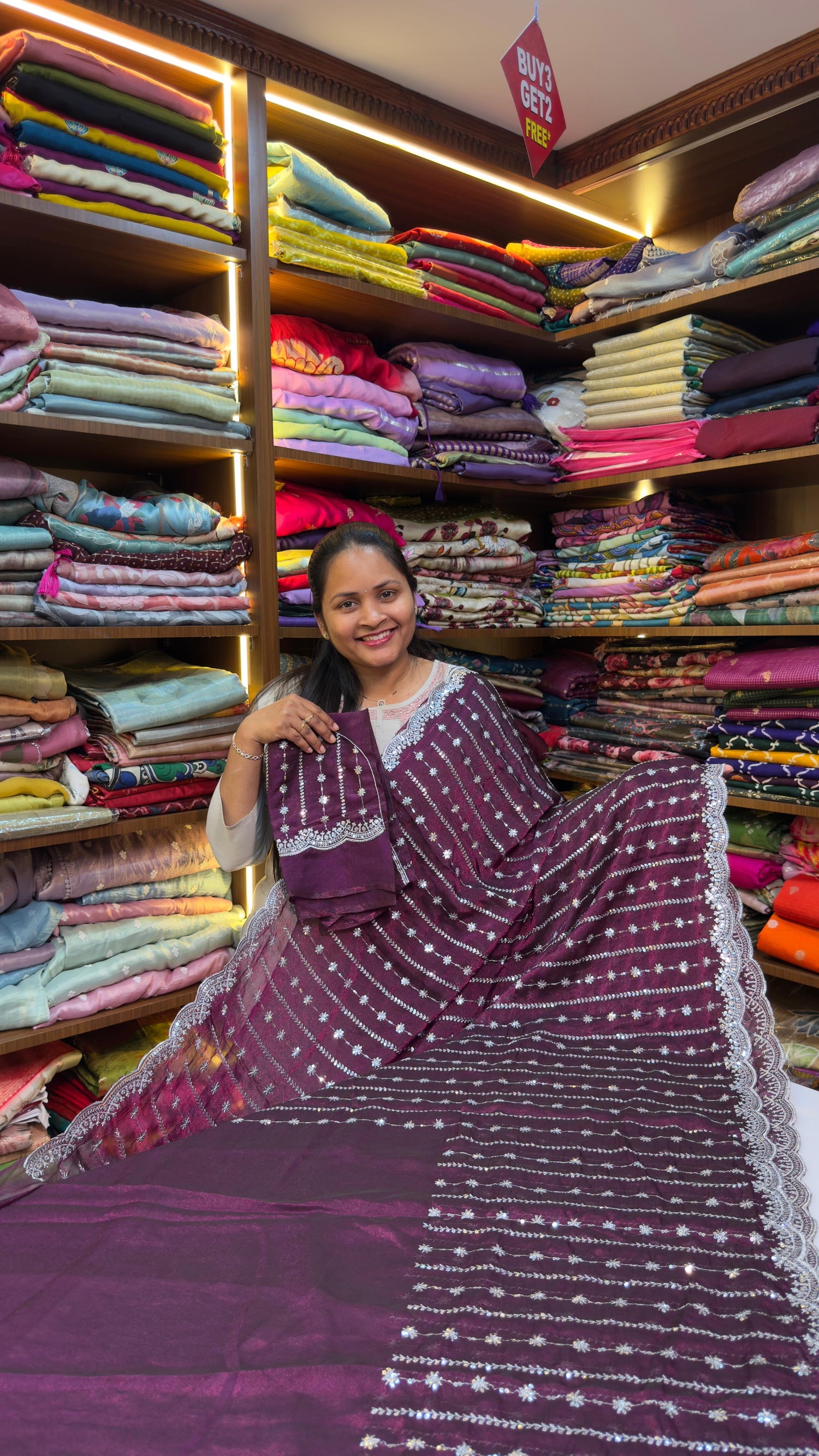 Fendy silk sarees