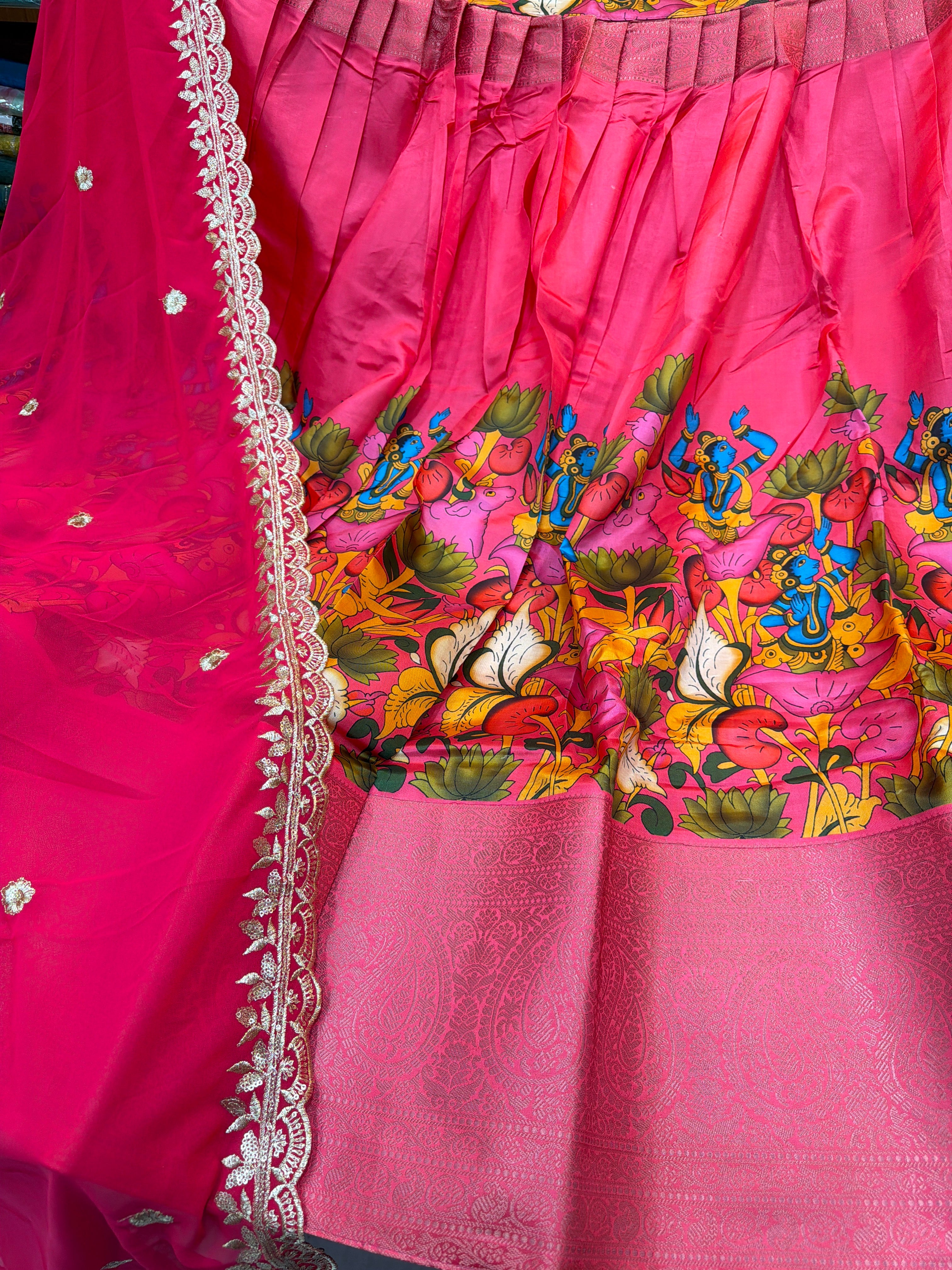 Kalamkari lehengas