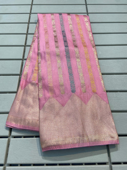 Russian Silk Meena Weaving