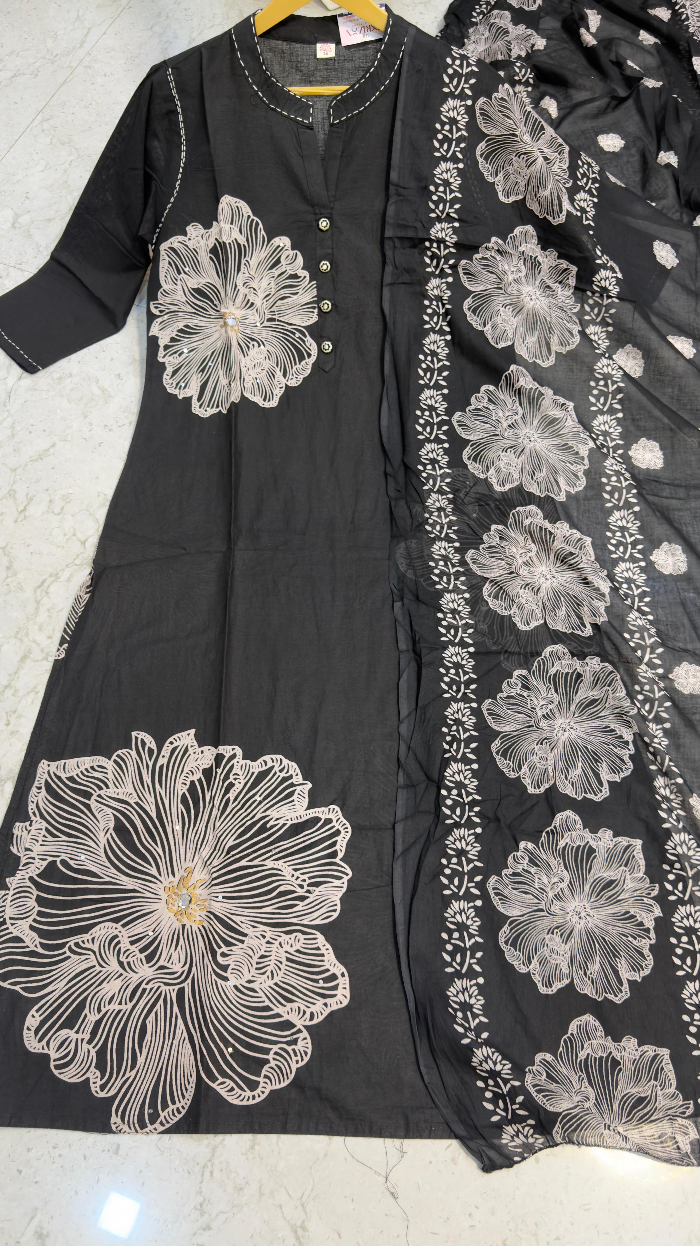 Floral three piece set