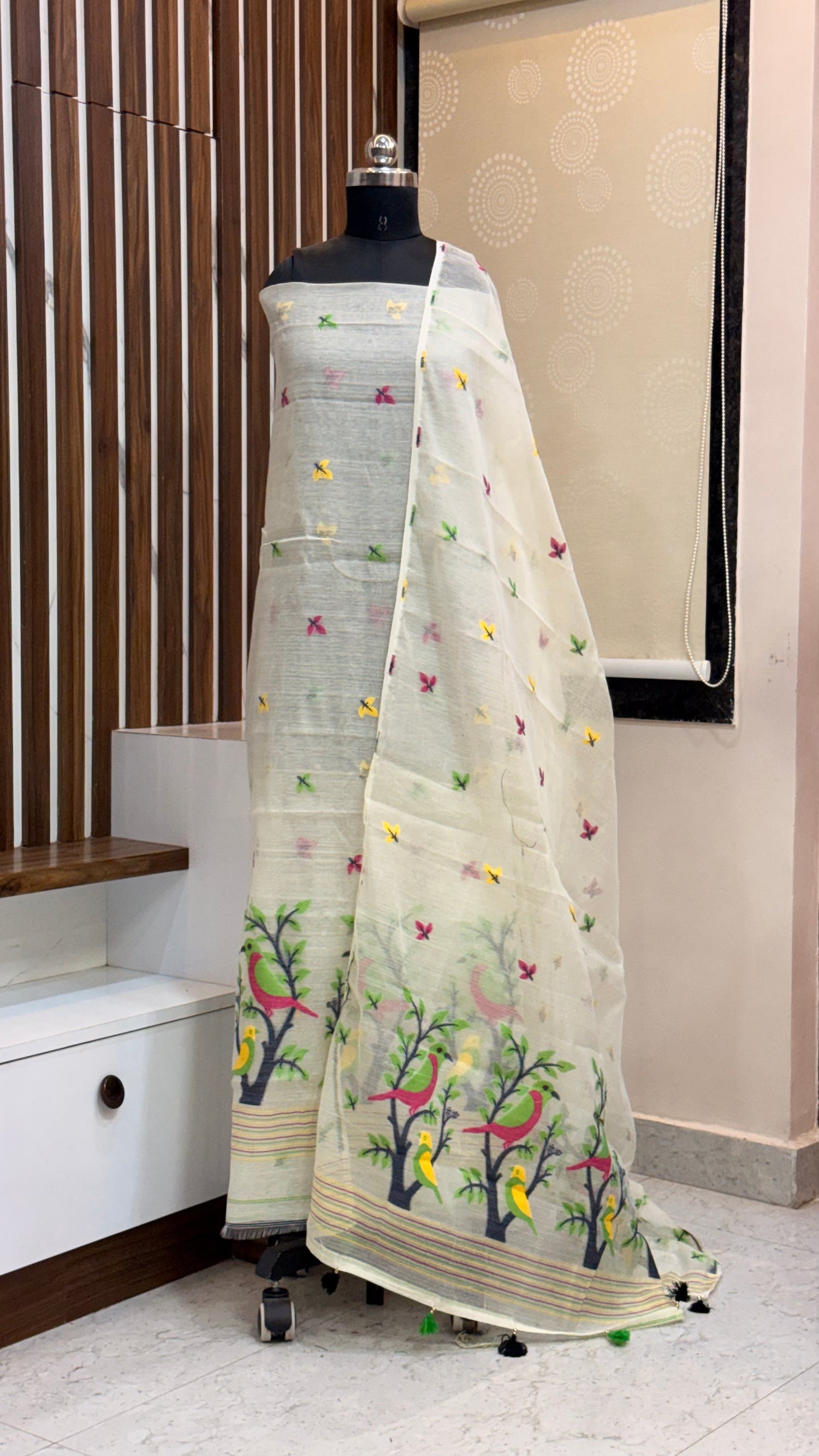 Jamdhani dress materials