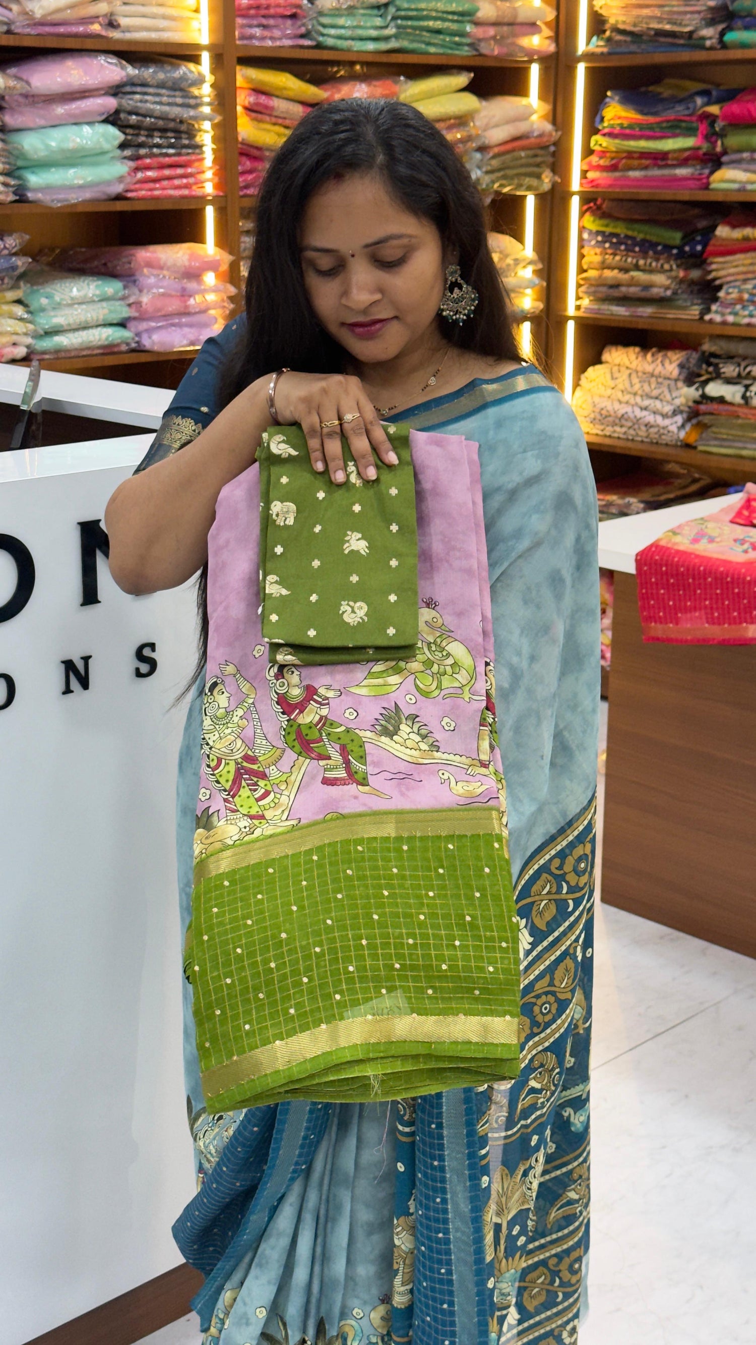 Marshmallow sarees