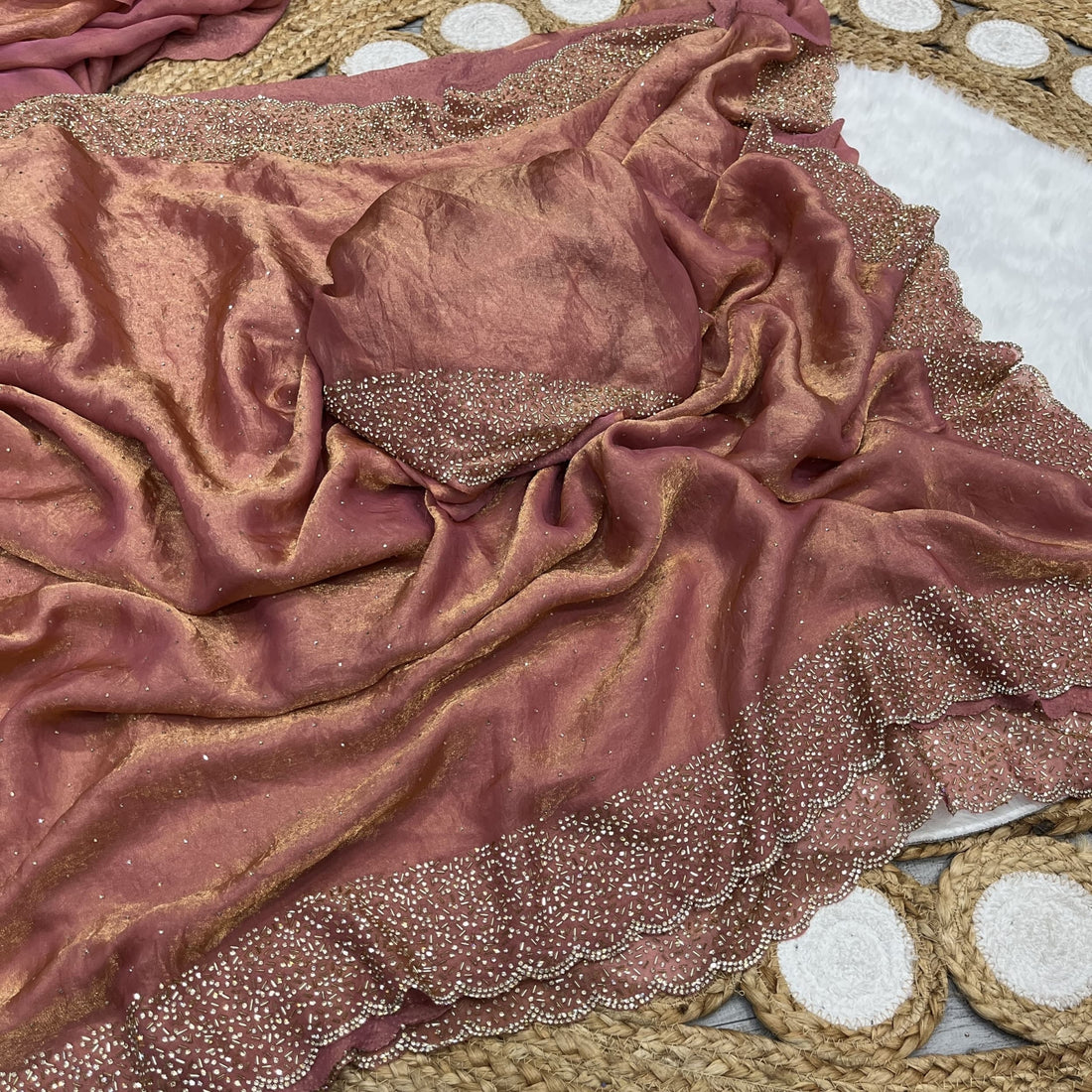 Space Silk Designer Saree