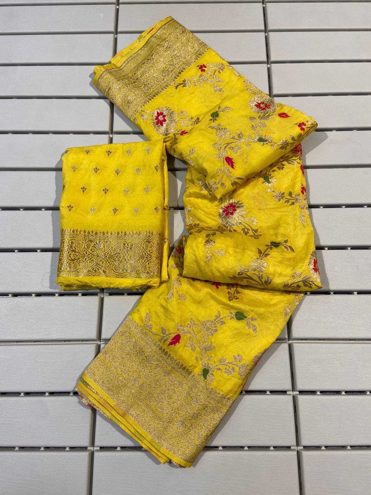 Brocade soft Banarasi saree