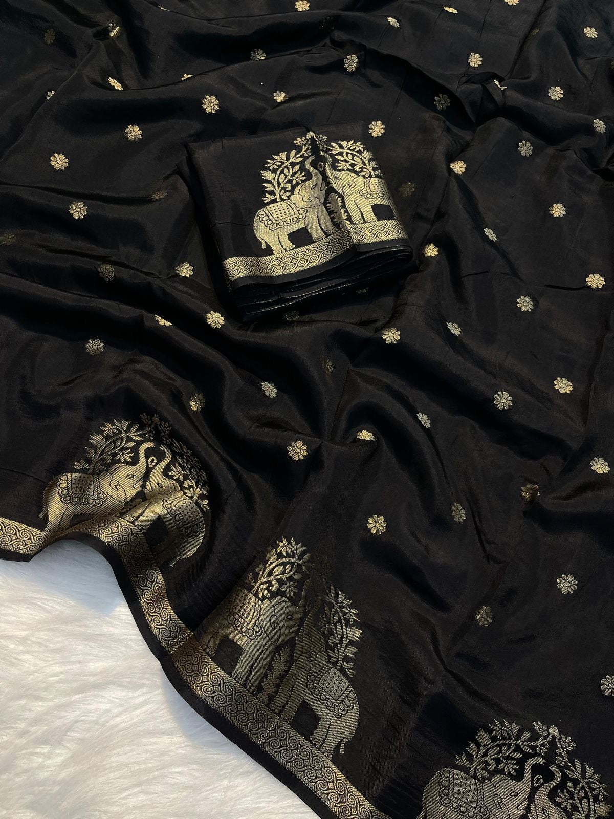 Pure Muslin Silk Saree
