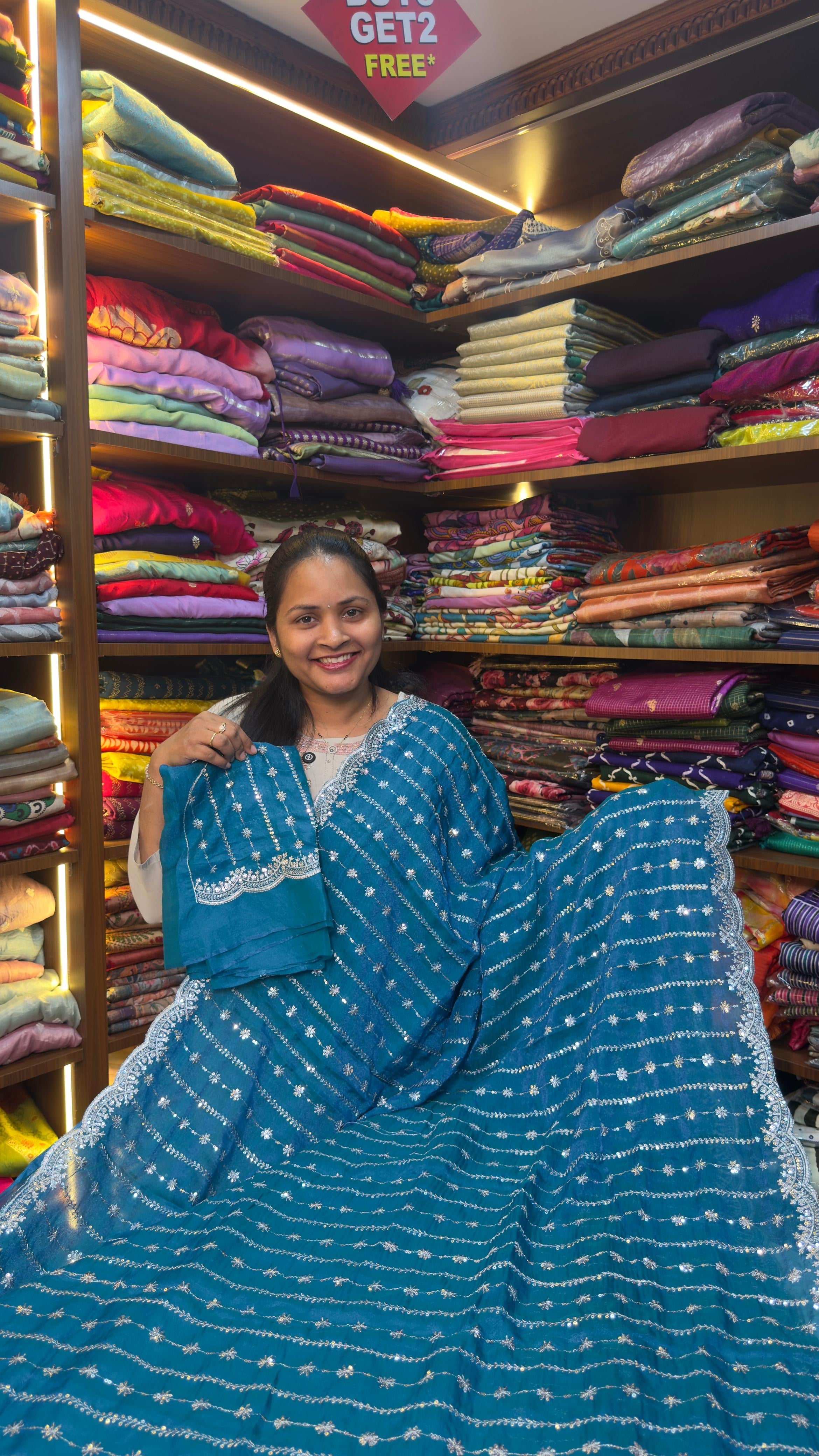 Fendy silk sarees