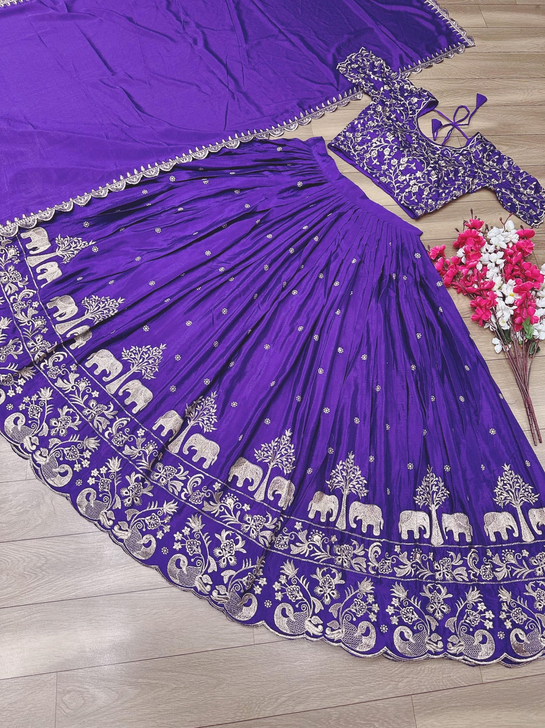 Party wear lehenga