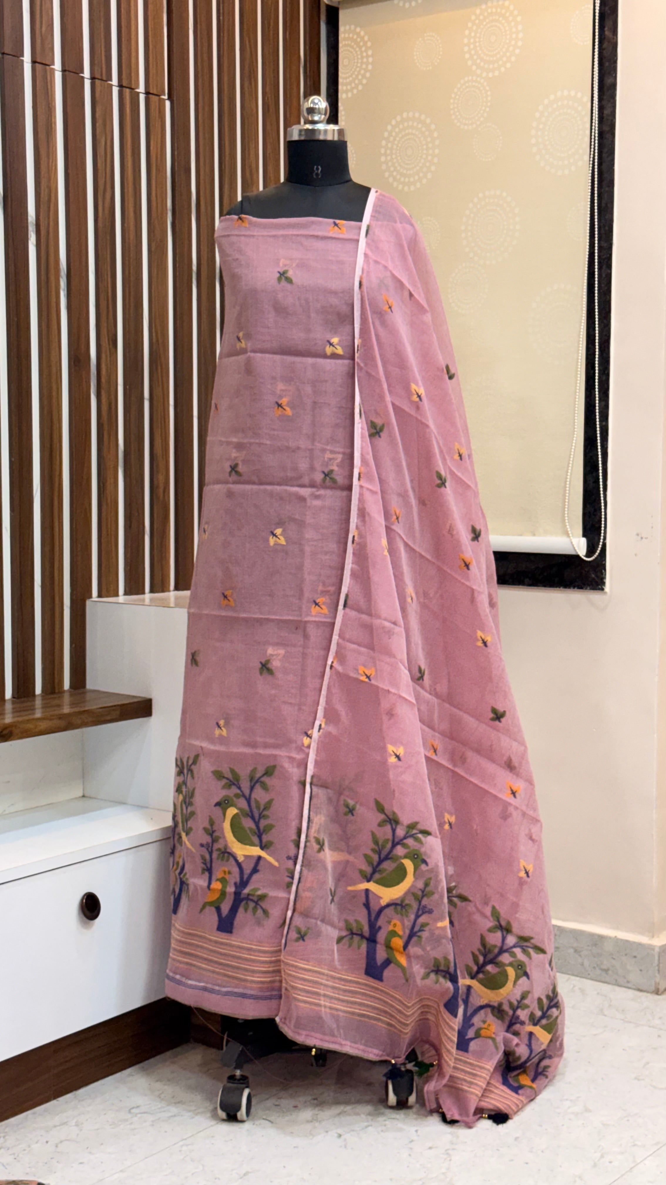 Jamdhani dress materials