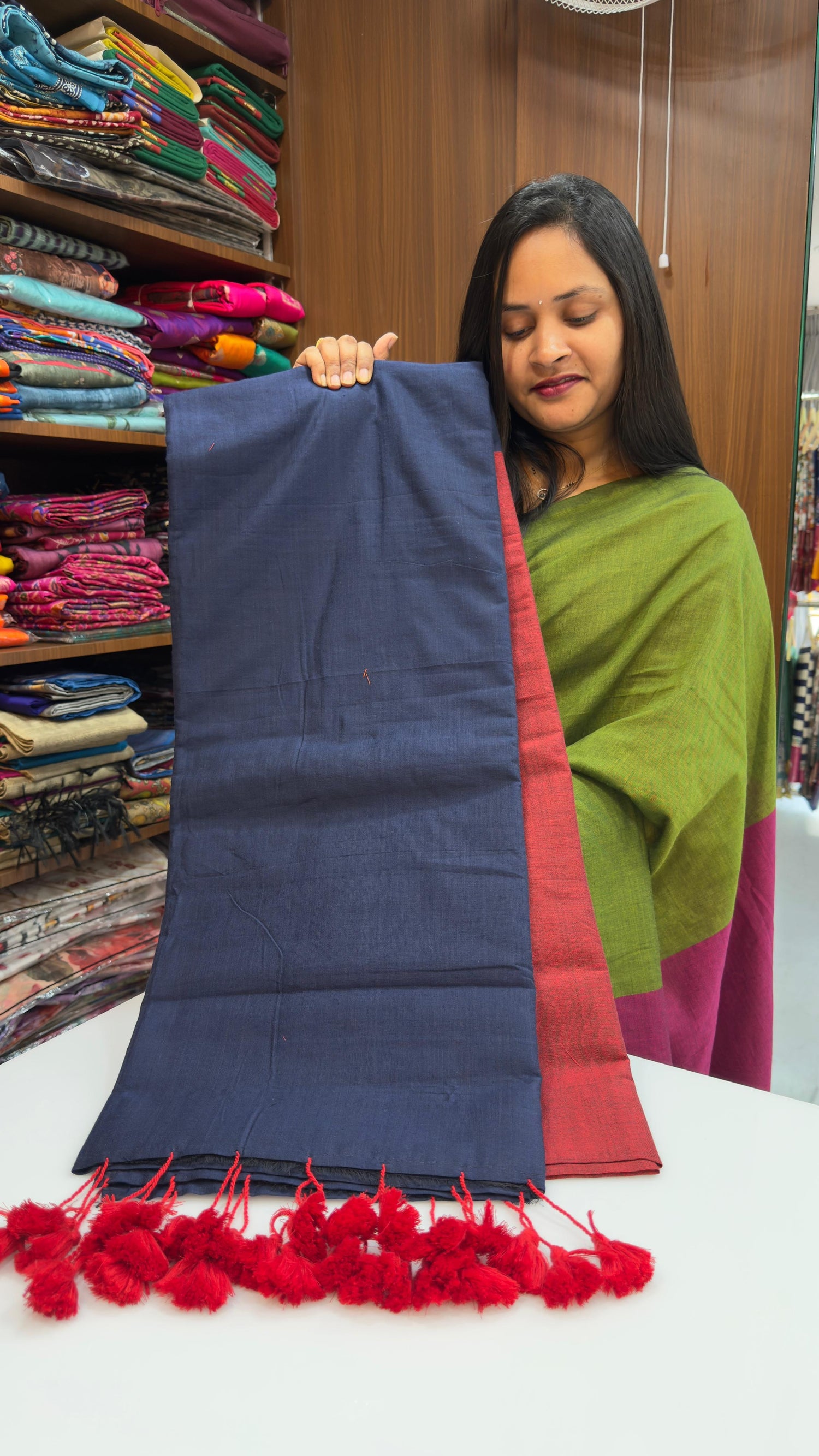 Pure Khadi cotton saree