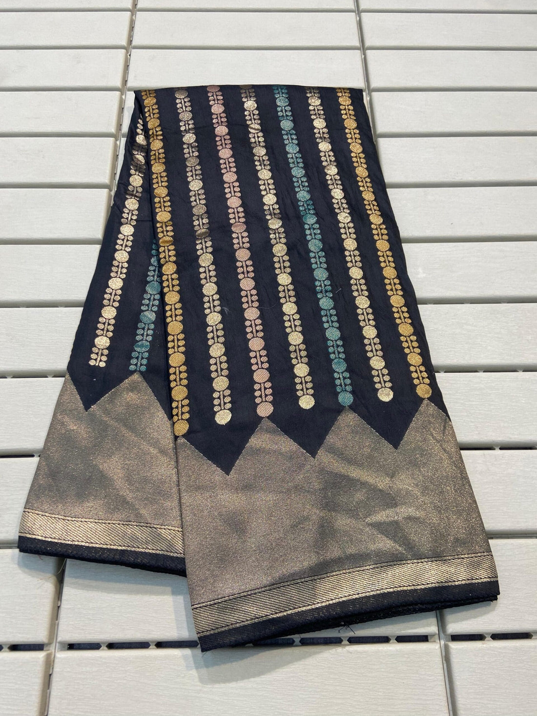 Russian Silk Meena Weaving