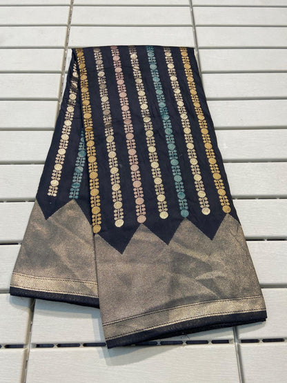 Russian Silk Meena Weaving