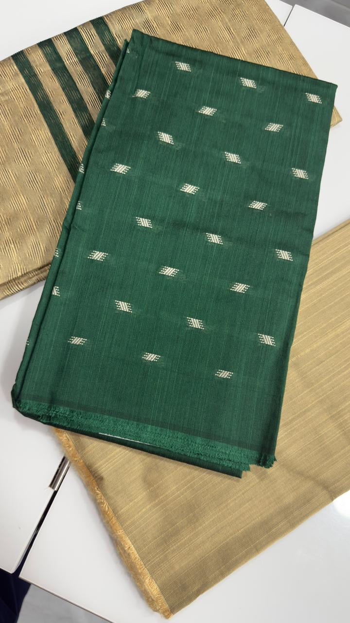 Raw silk dress materials