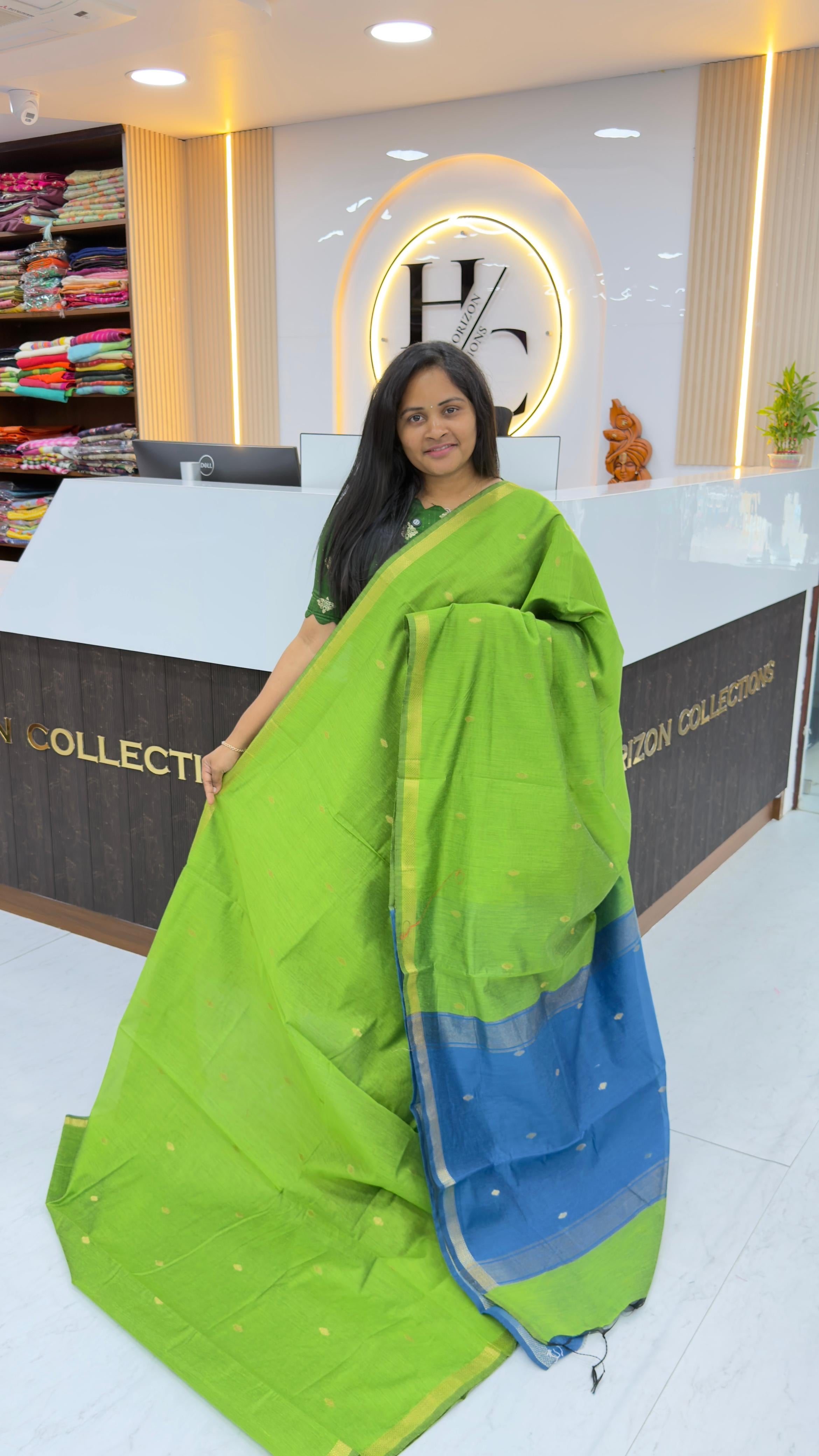 Maheswari cotton silk sarees