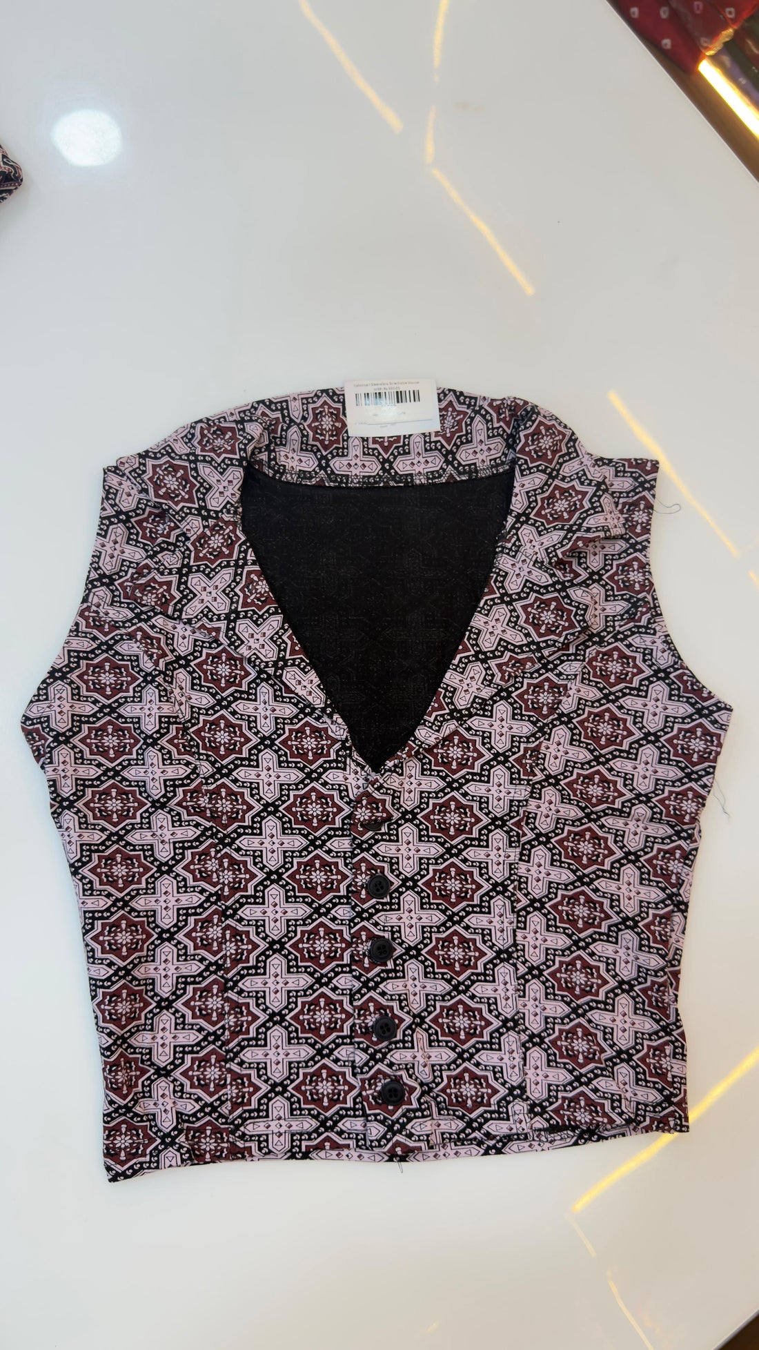 Kalamkari Strechable blouses suitable till 36 size