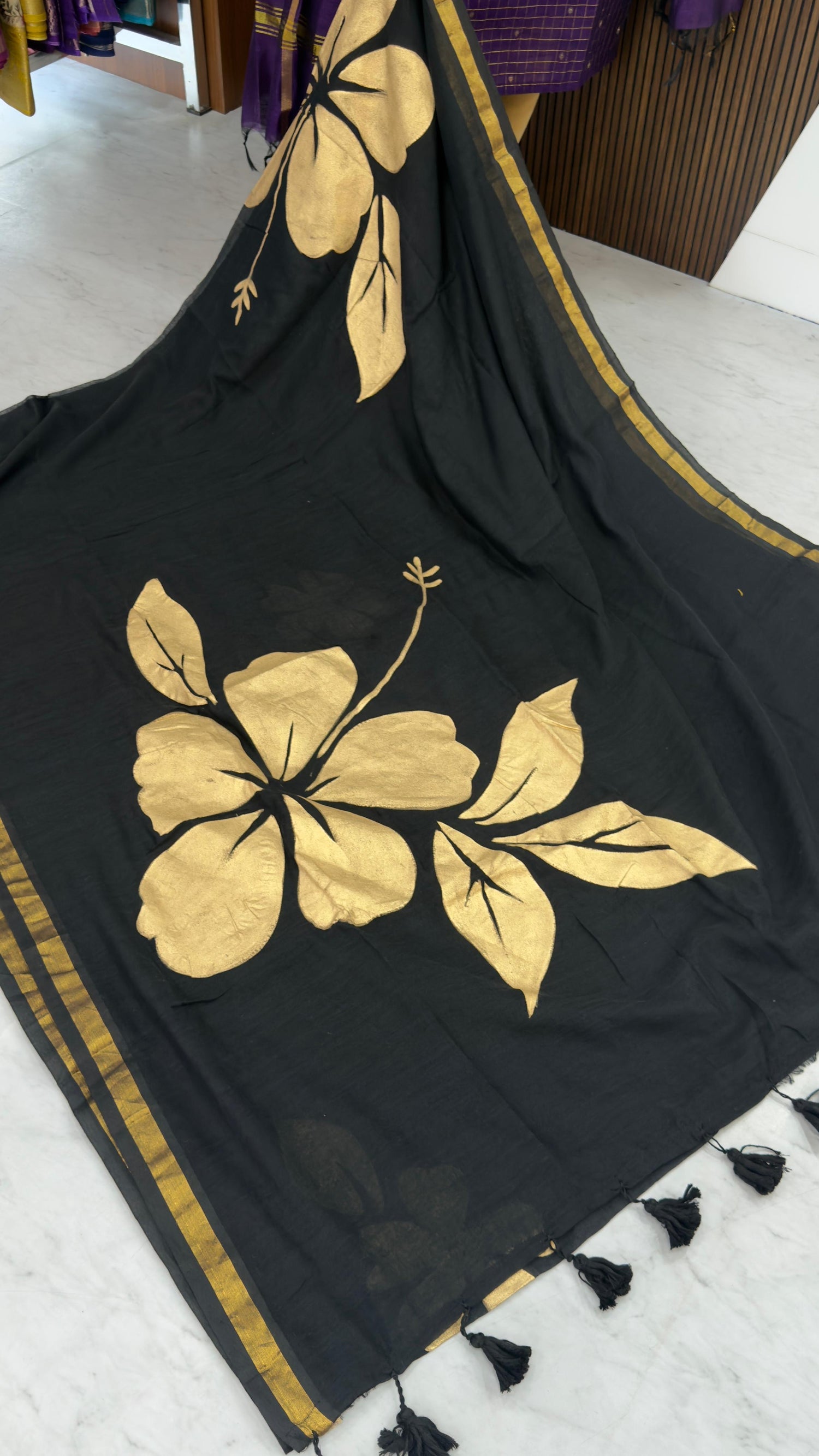 Mul cotton sarees(No blouse)