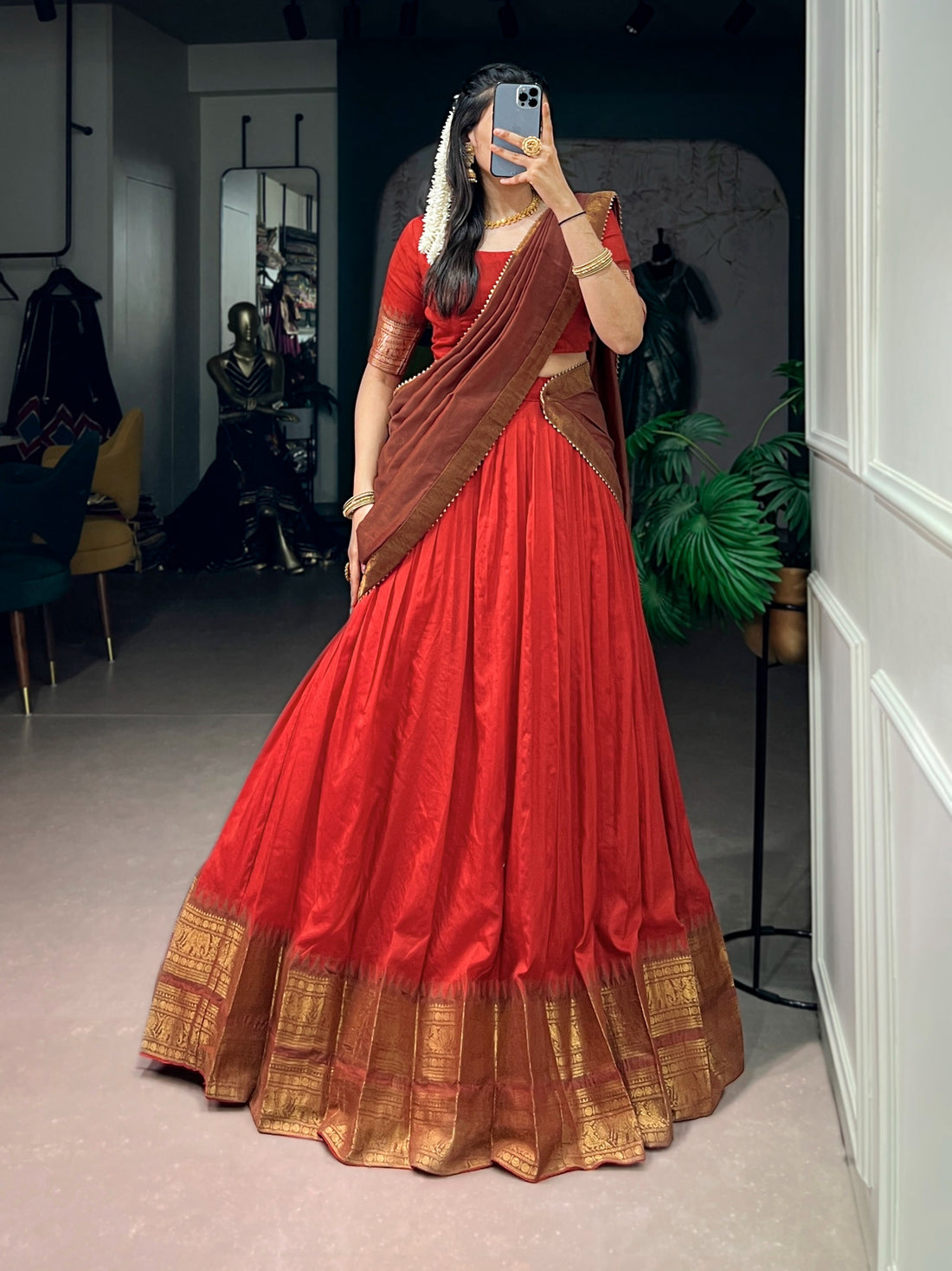 Traditional lehenga(NON-STORE)