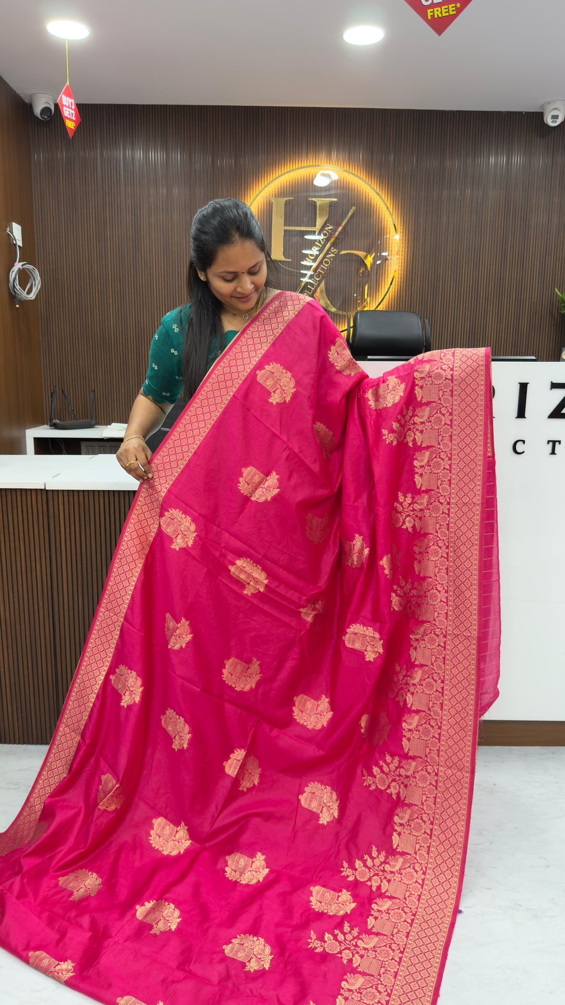 Banarasi tussar silk saree