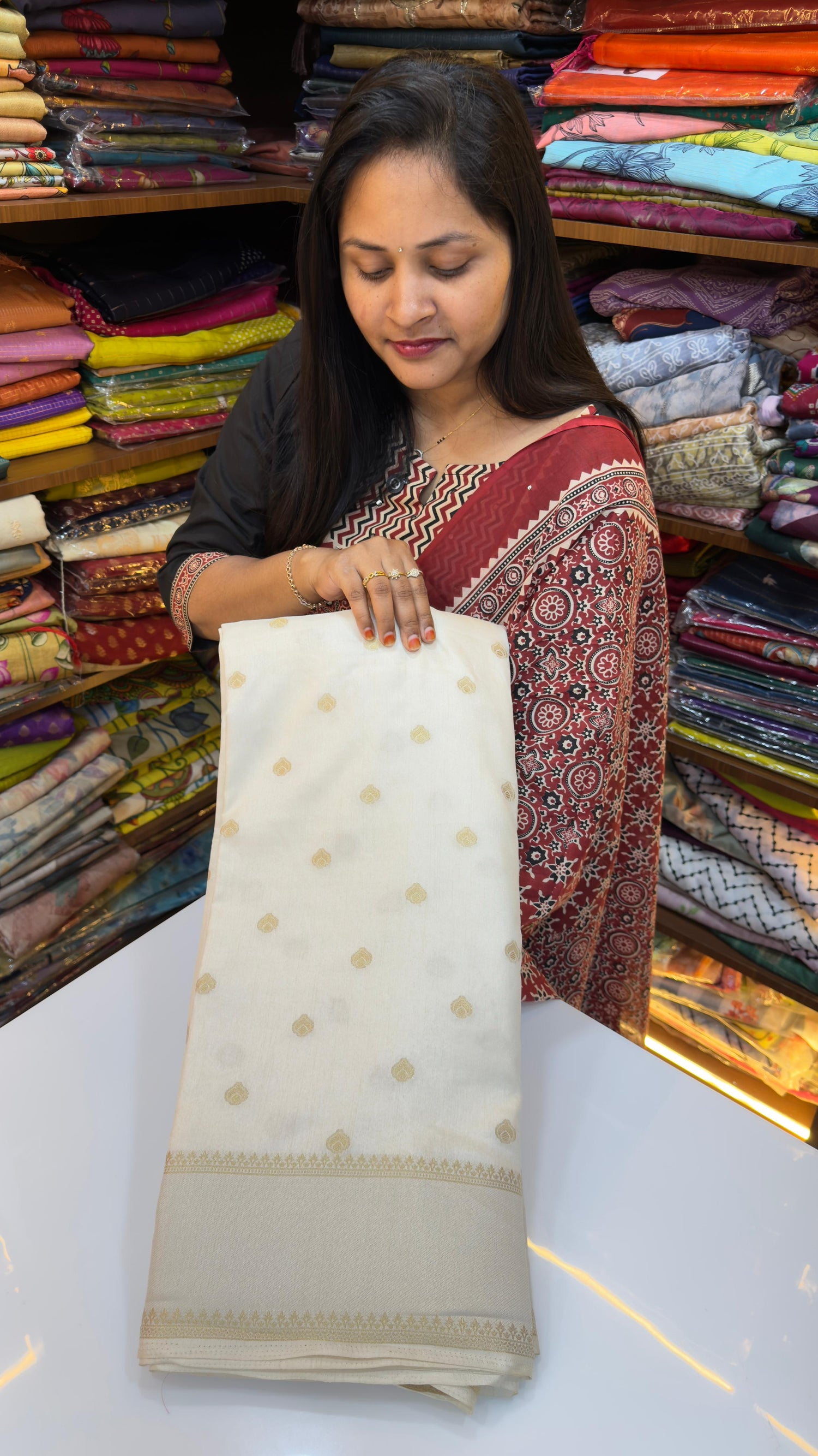 Tussar Banarasi Saree