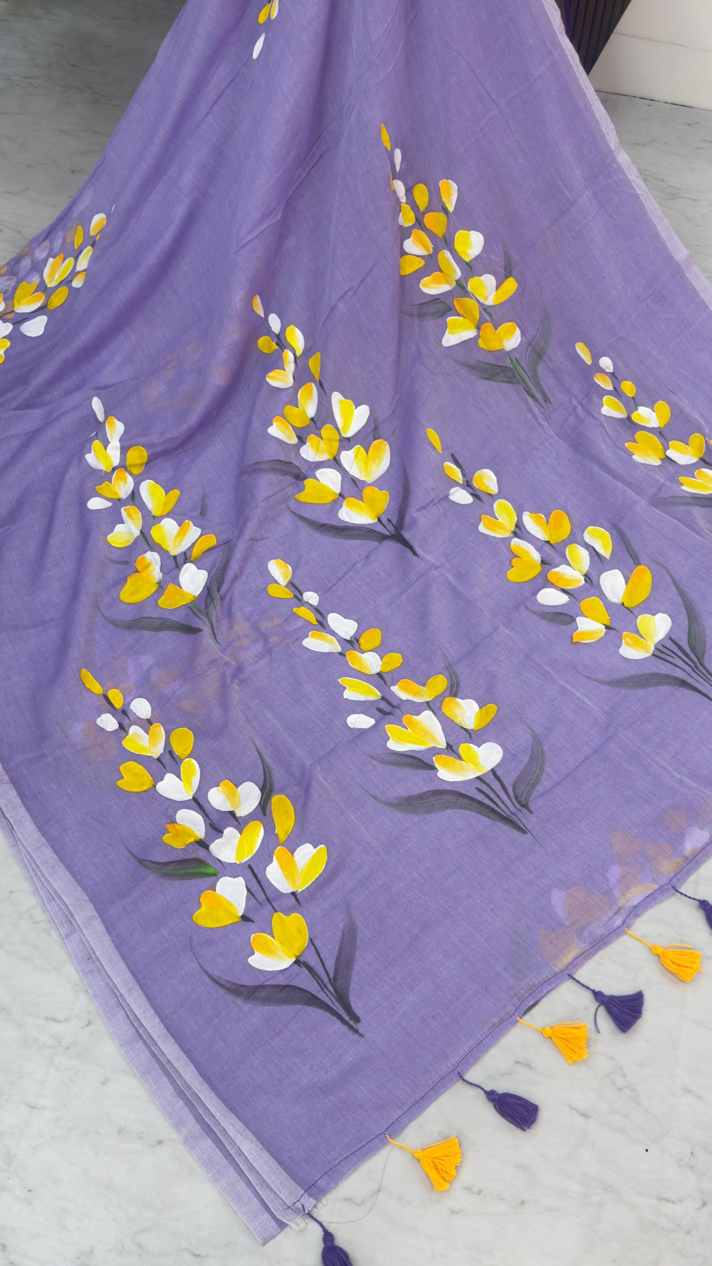 Mul cotton sarees(No blouse)