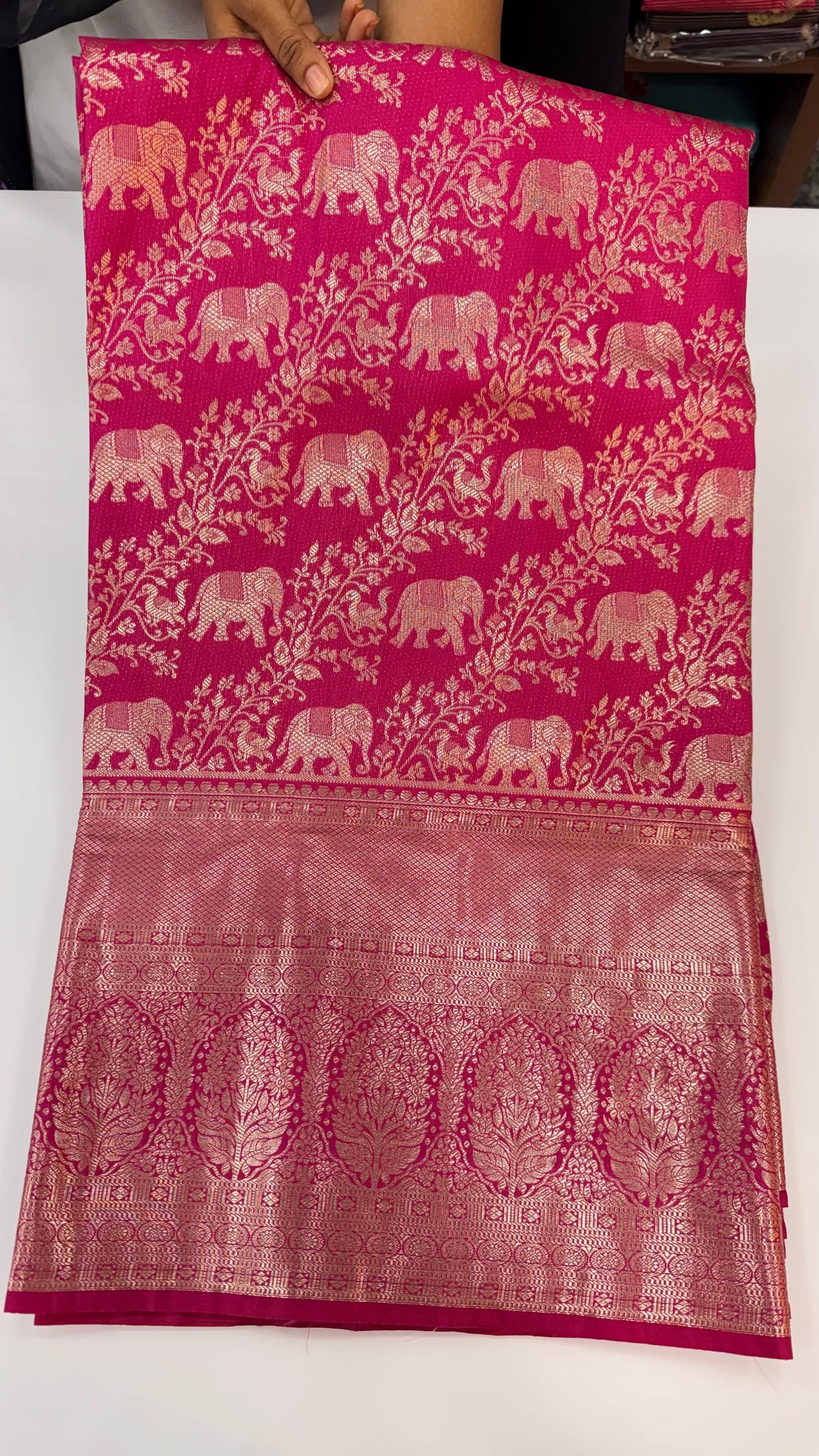 Bridal Meenakari sarees