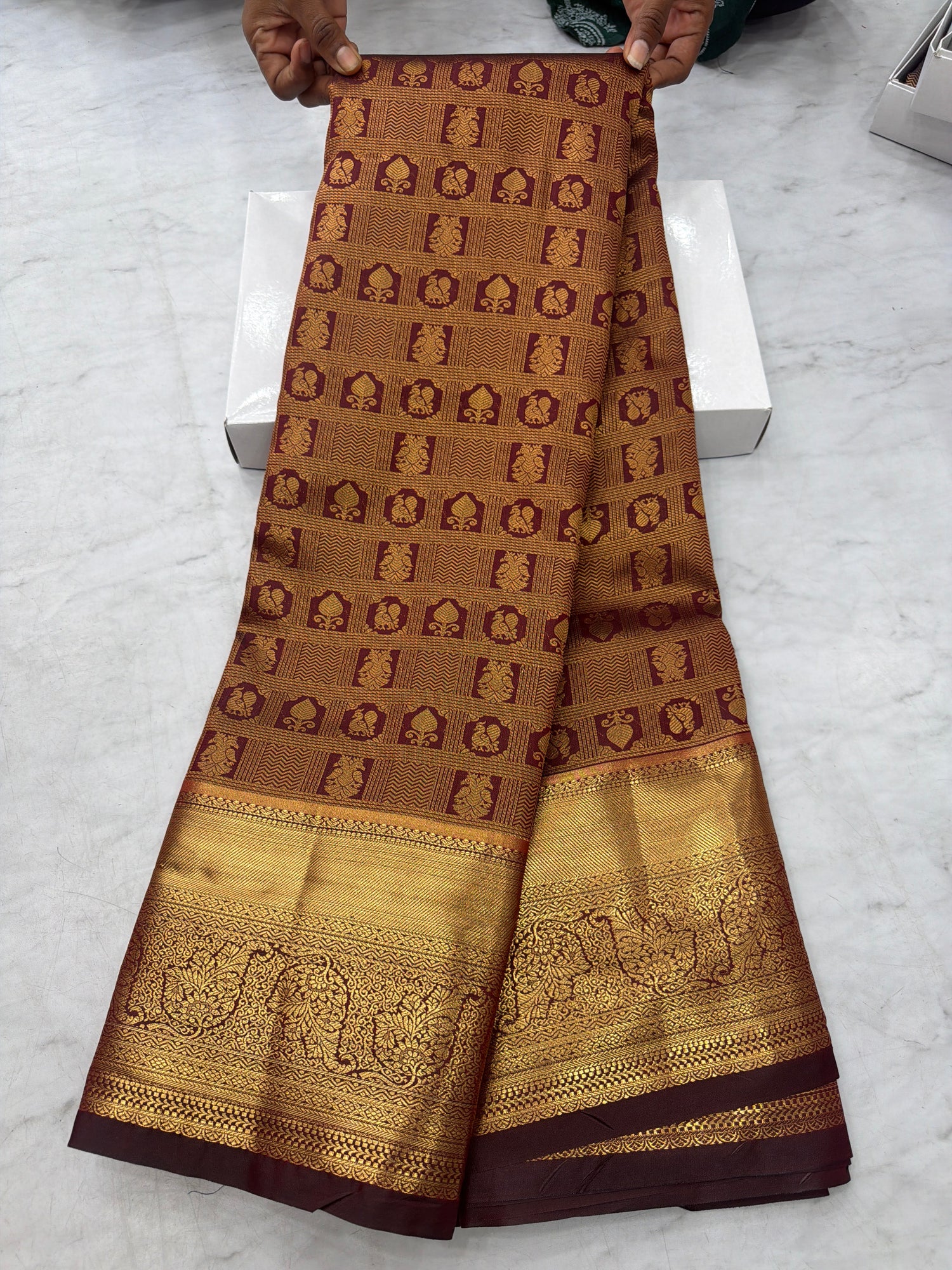 Semi Kanchi pattu sarees