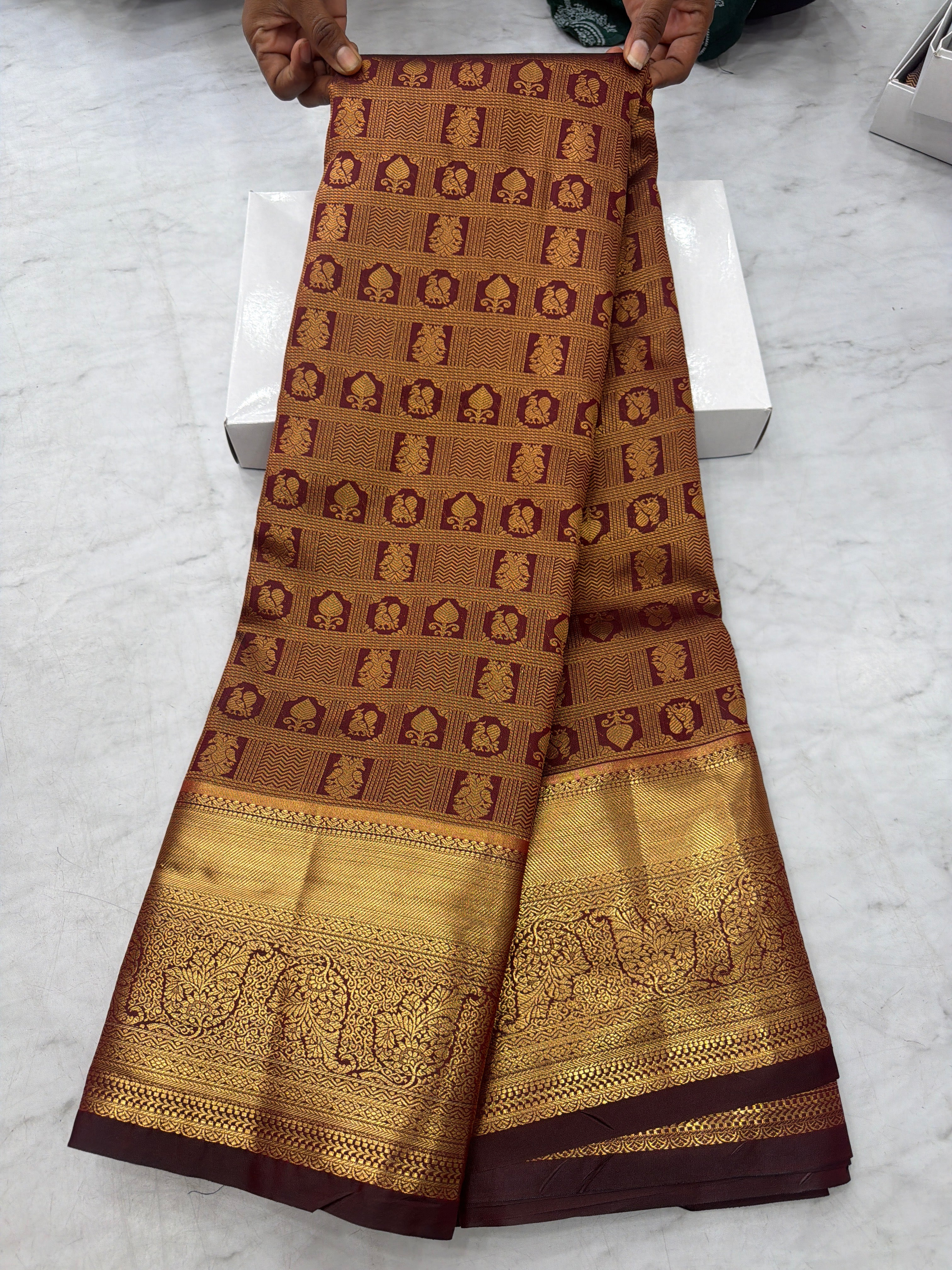 Semi Kanchi pattu sarees