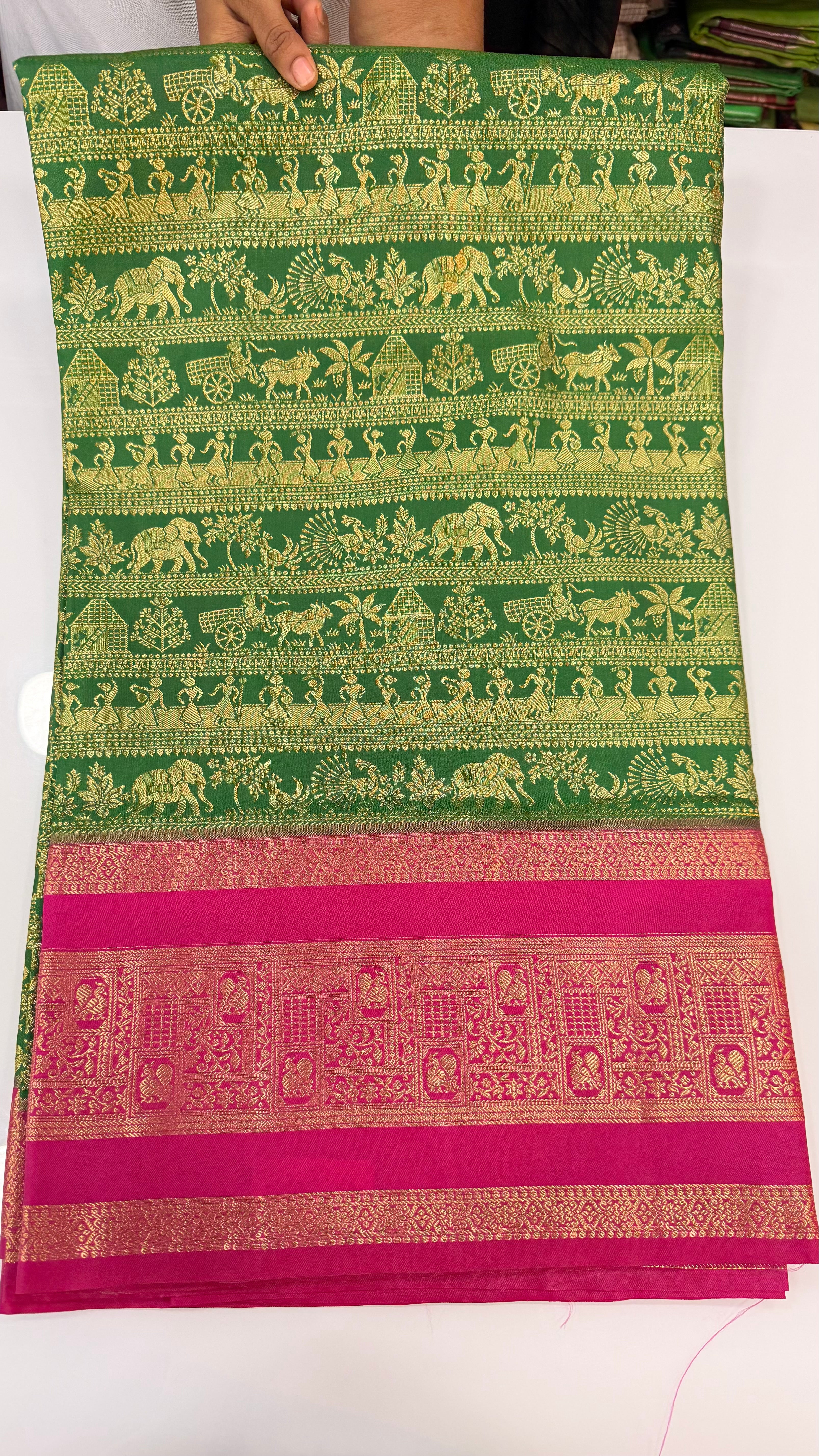 Bridal Meenakari sarees