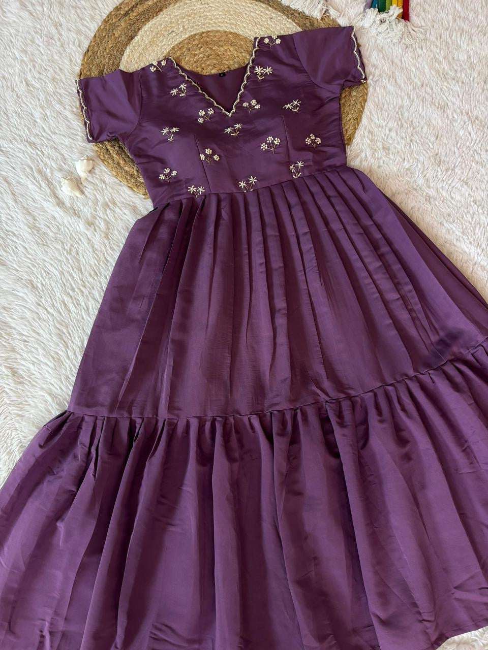 Beautiful frocks with maggam work