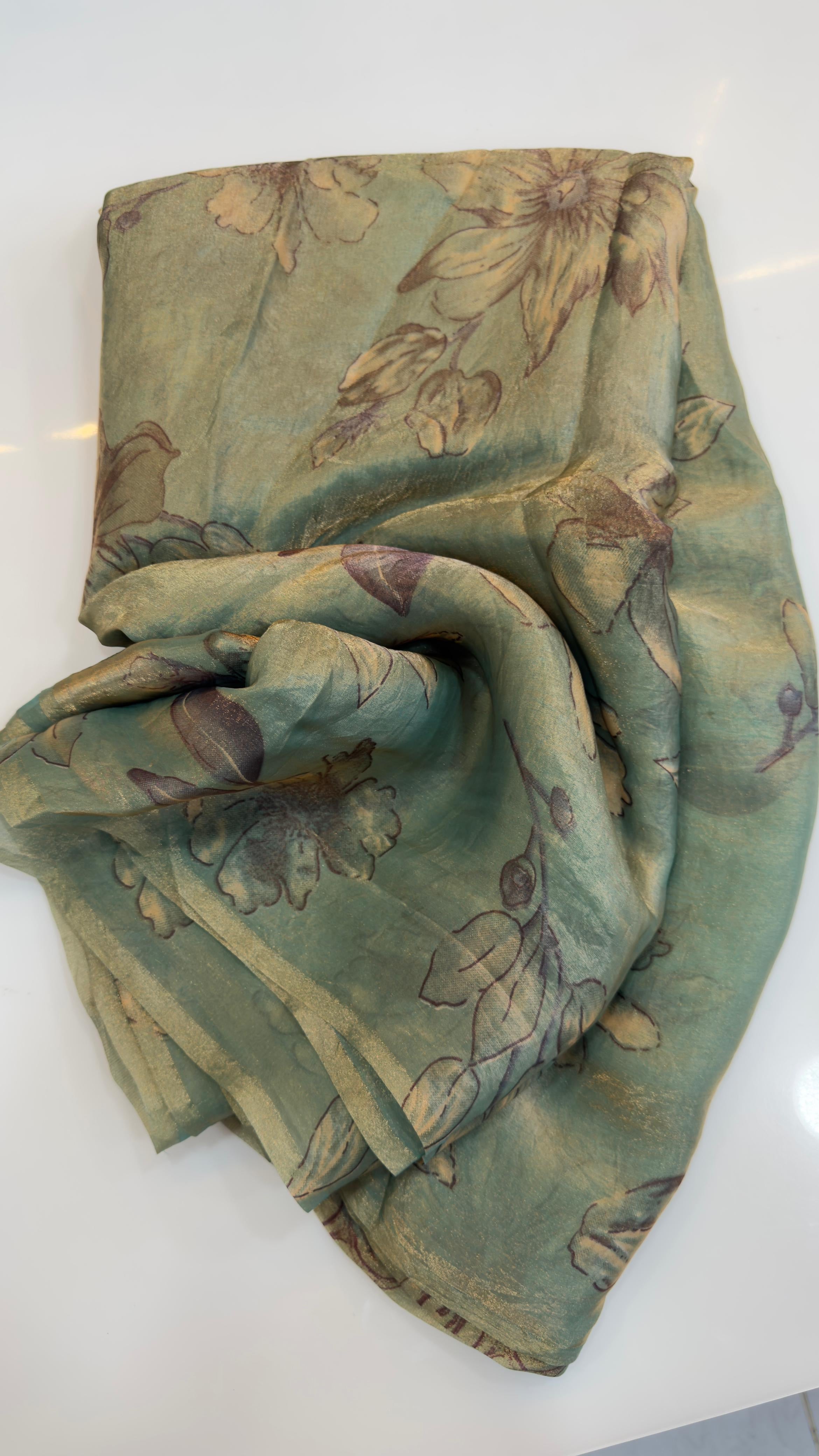 Floral Space Silk Sarees