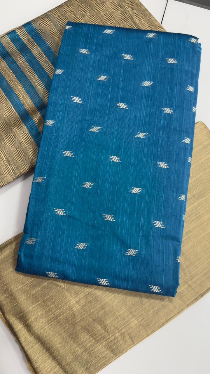 Raw silk dress materials