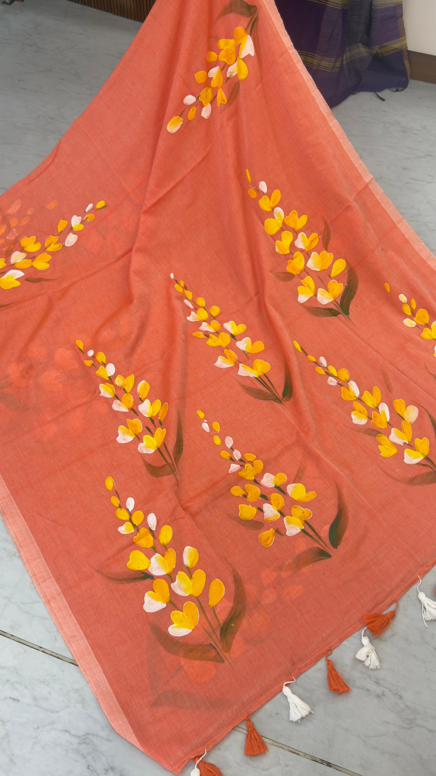 Mul cotton sarees(No blouse)