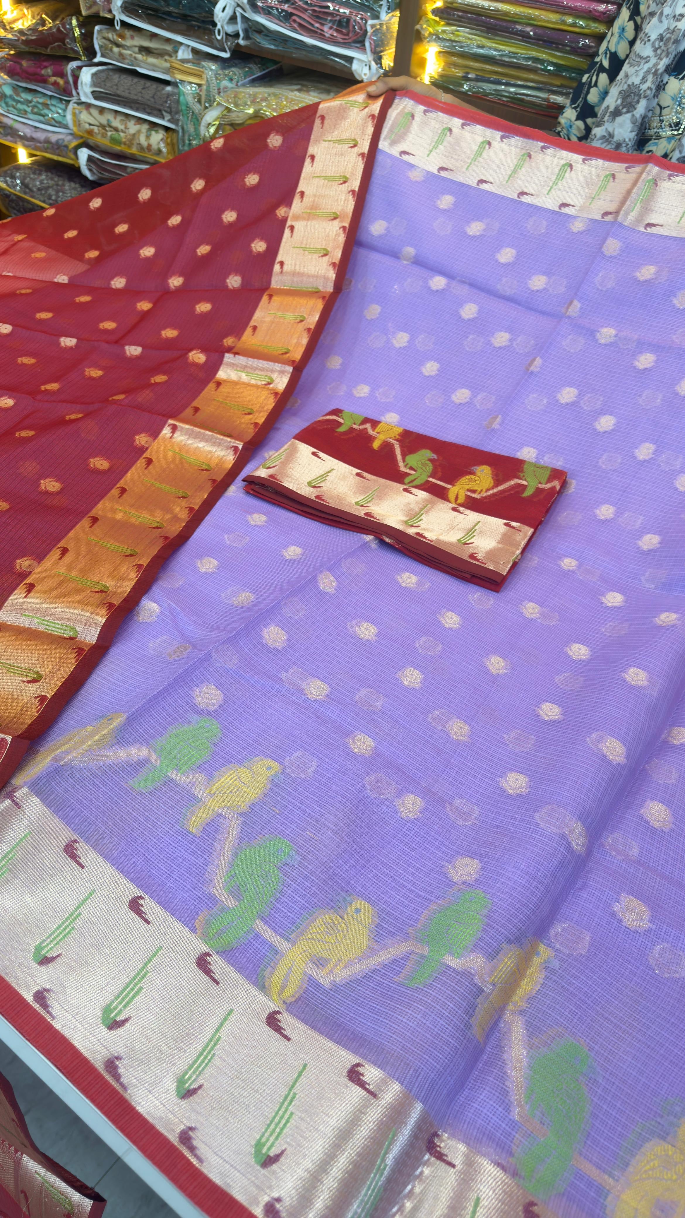 Zari Kota lehengas