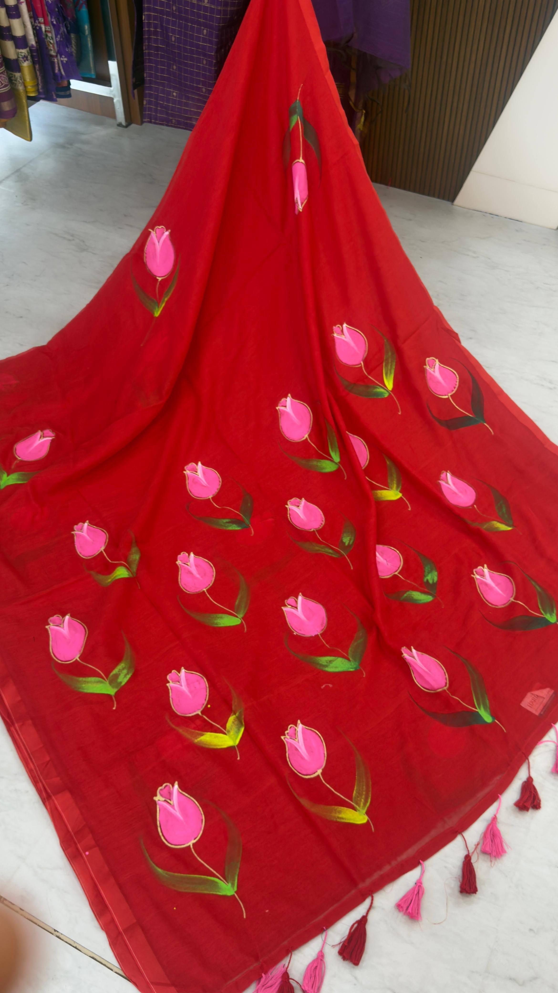 Mul cotton sarees(No blouse)