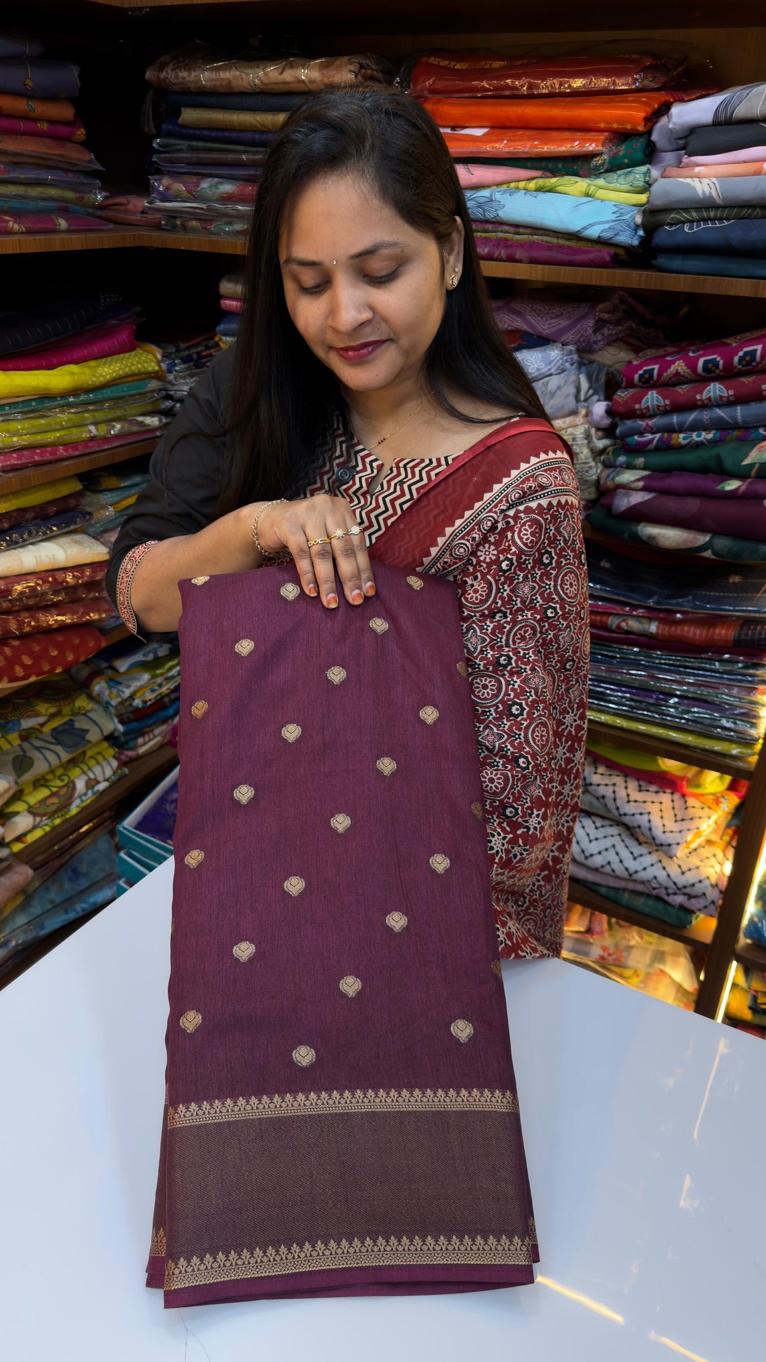 Tussar Banarasi Saree