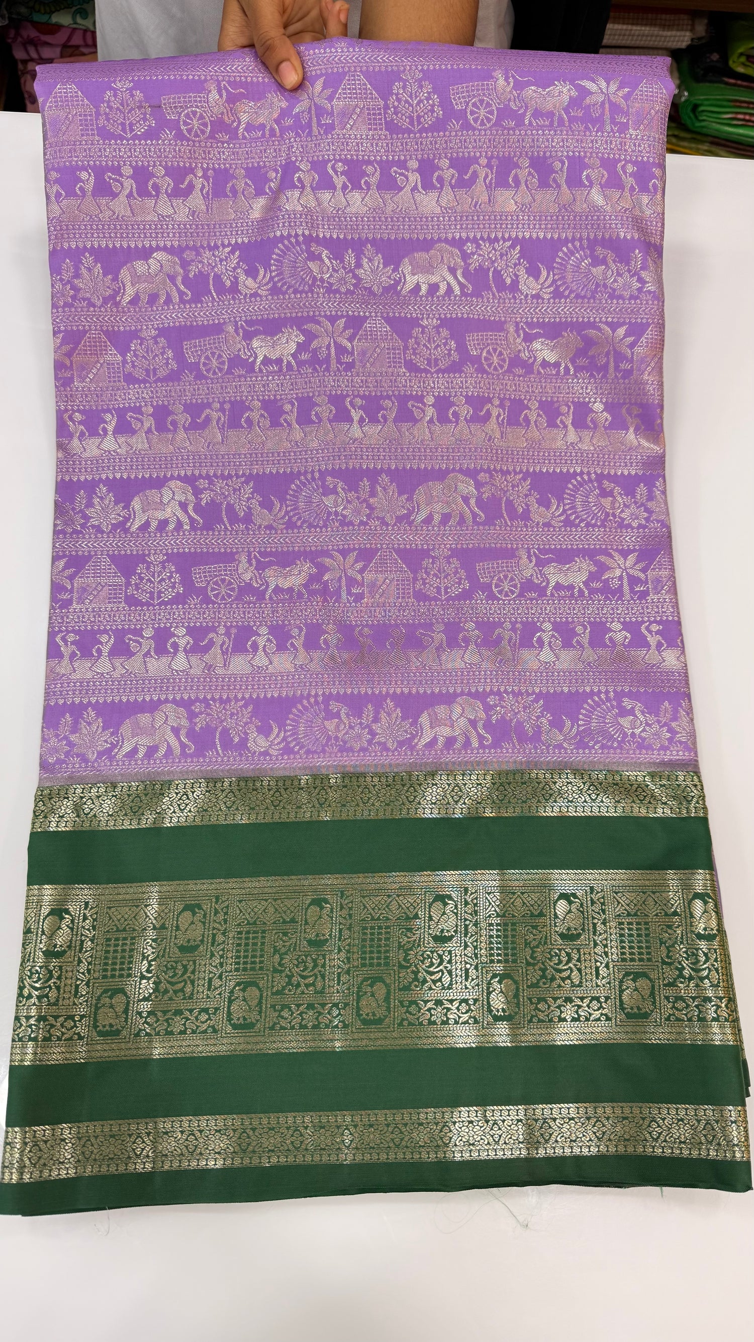 Bridal Meenakari sarees