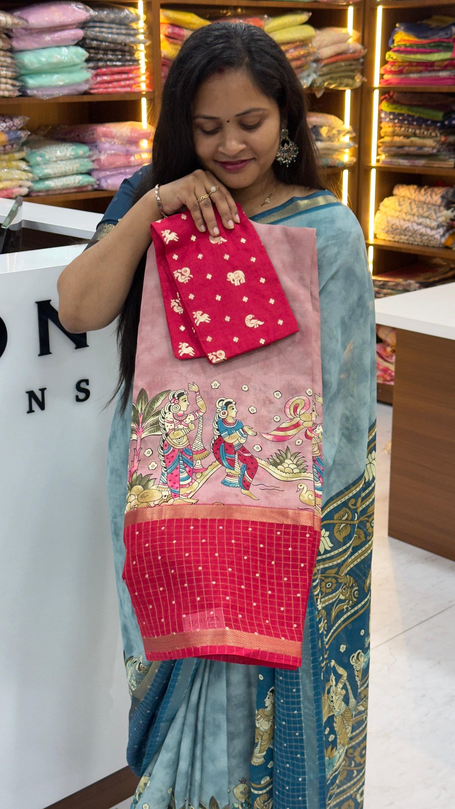 Marshmallow sarees