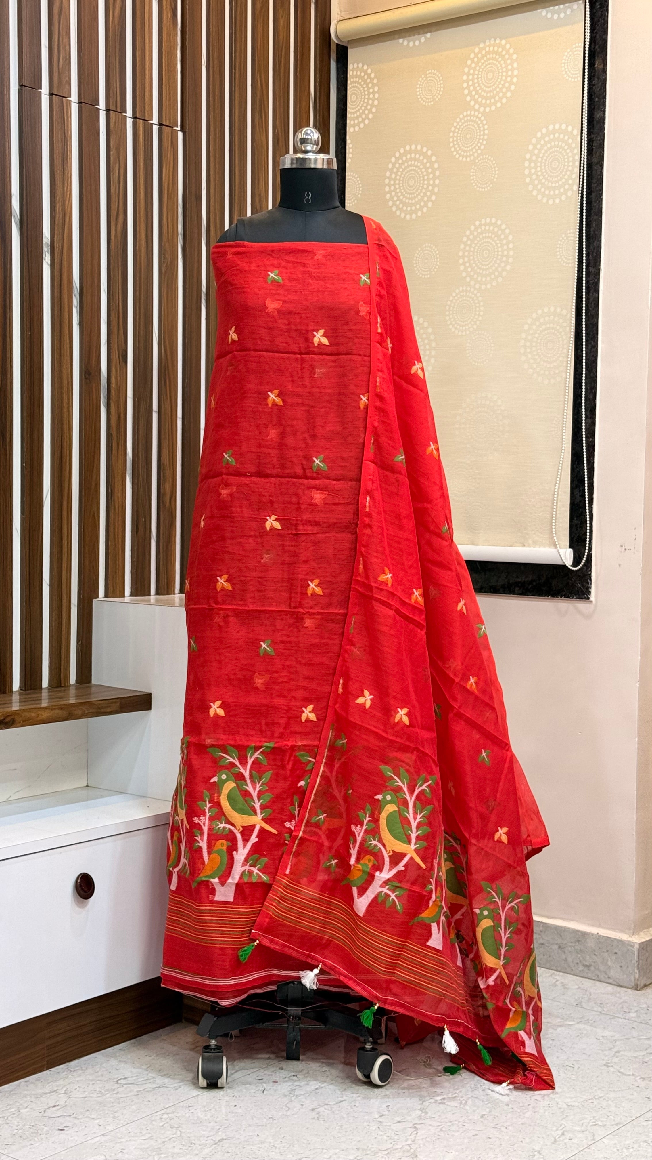 Jamdhani dress materials