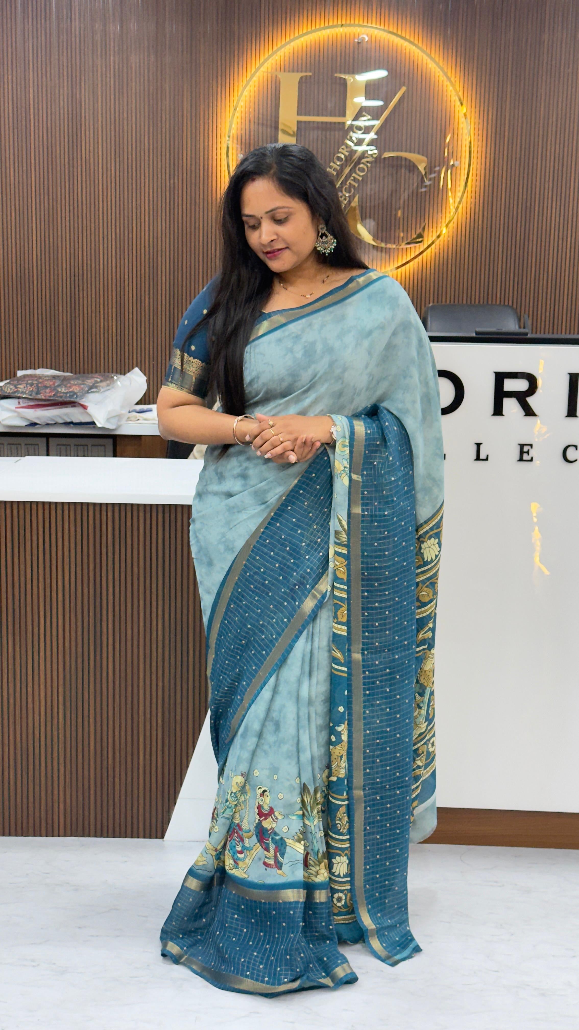 Marshmallow sarees